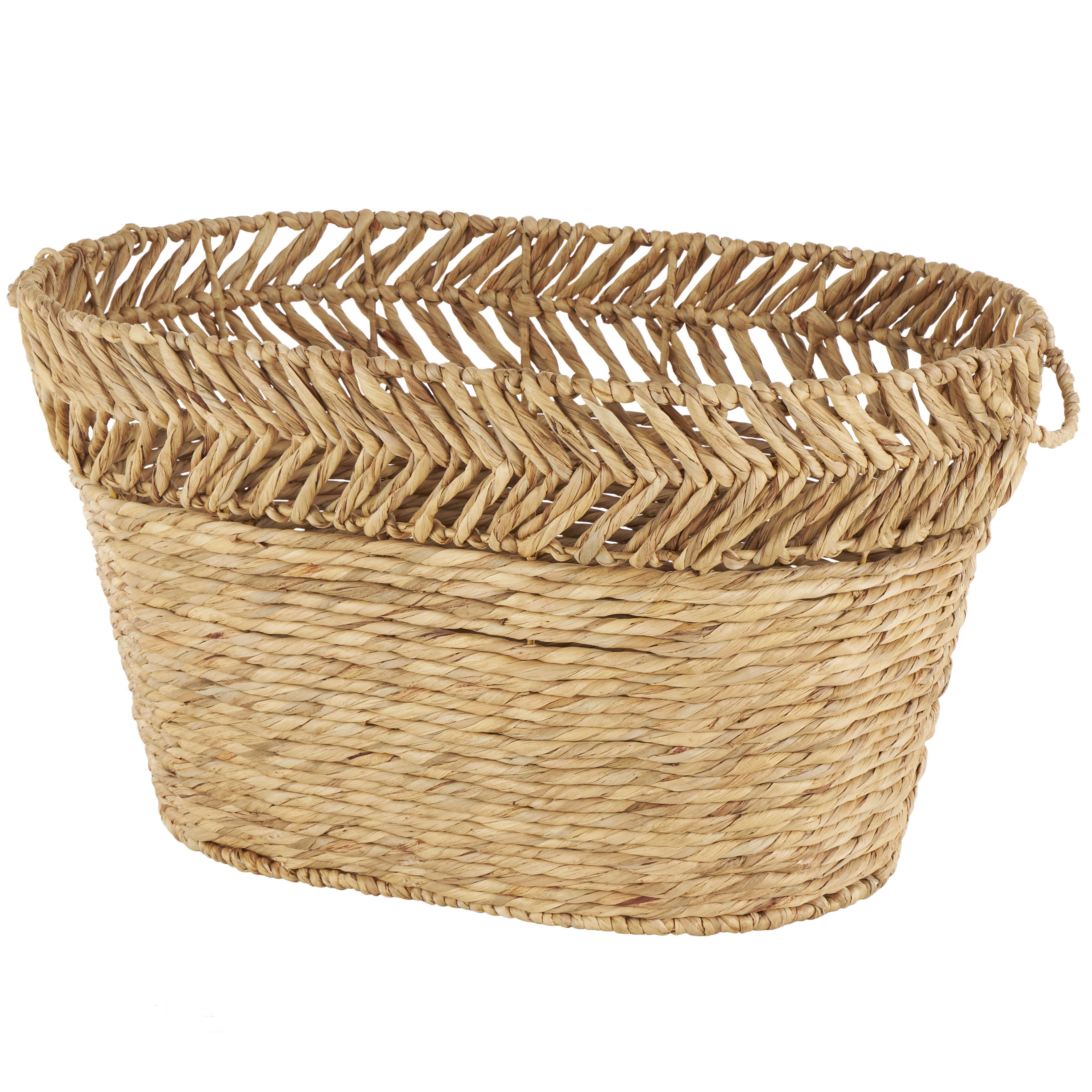 Bayberry Lane Oval Storage Basket, , large