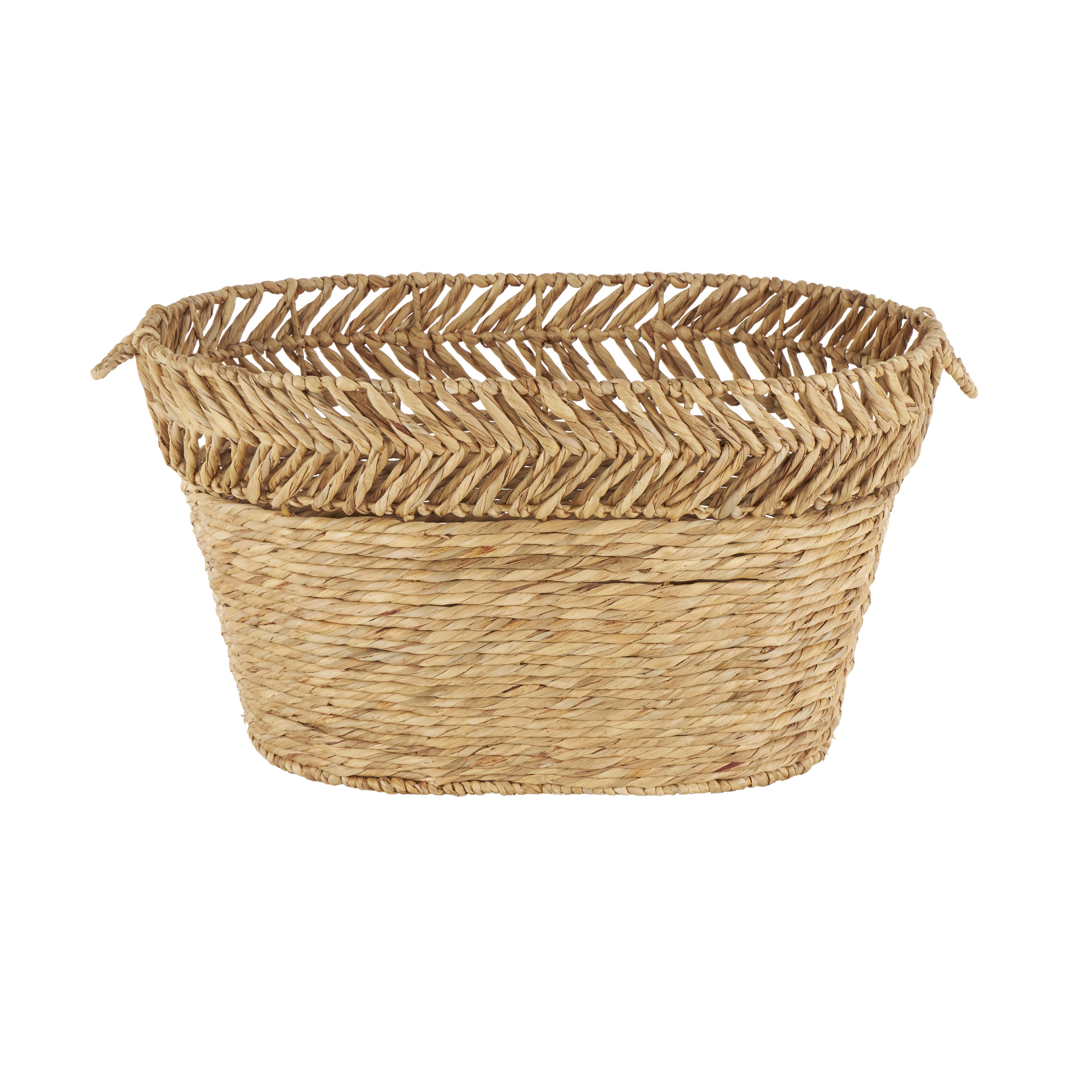 Bayberry Lane Oval Storage Basket, , large