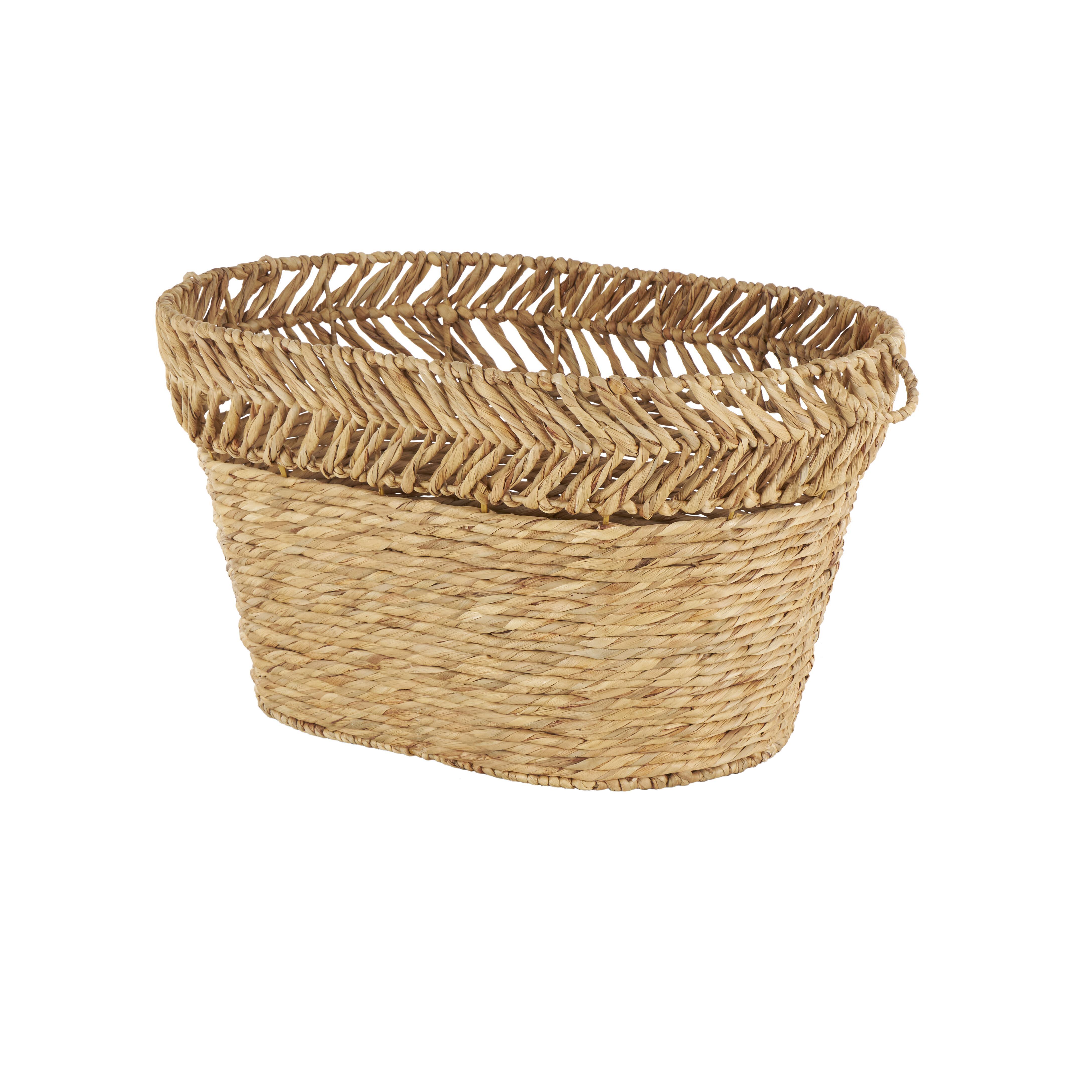 Bayberry Lane Oval Storage Basket, , large