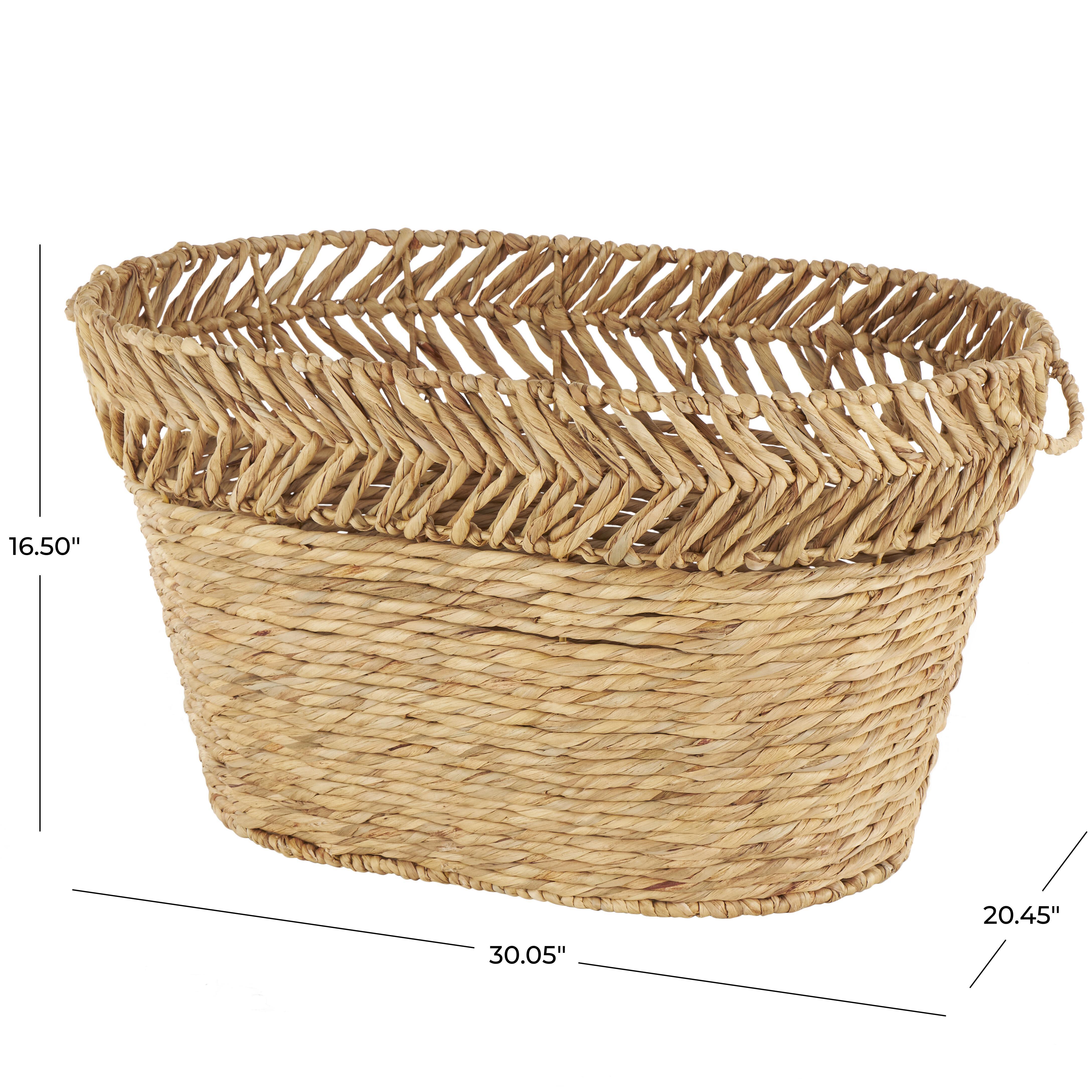 Bayberry Lane Oval Storage Basket, , large