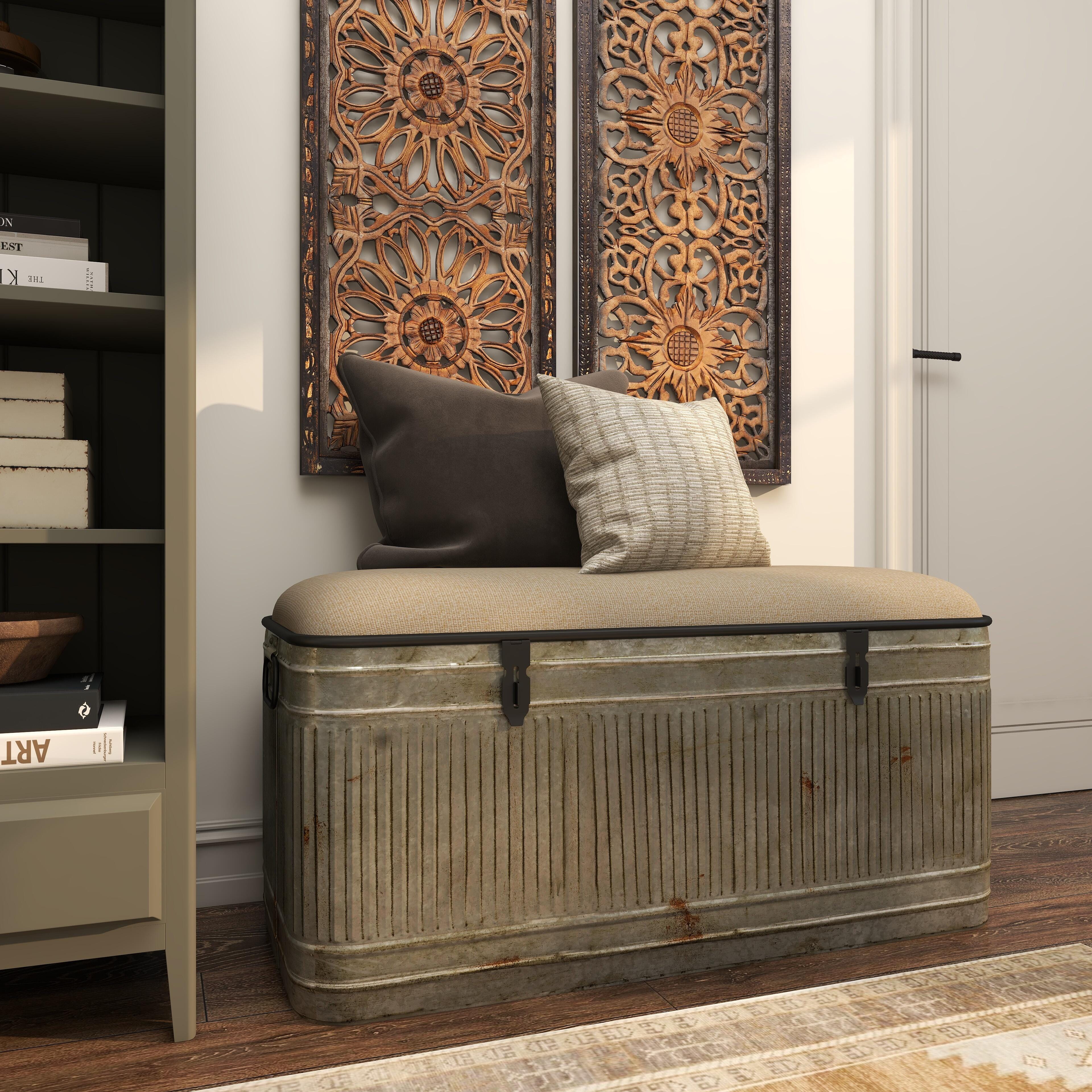 Bayberry Lane Storage Bench, , large