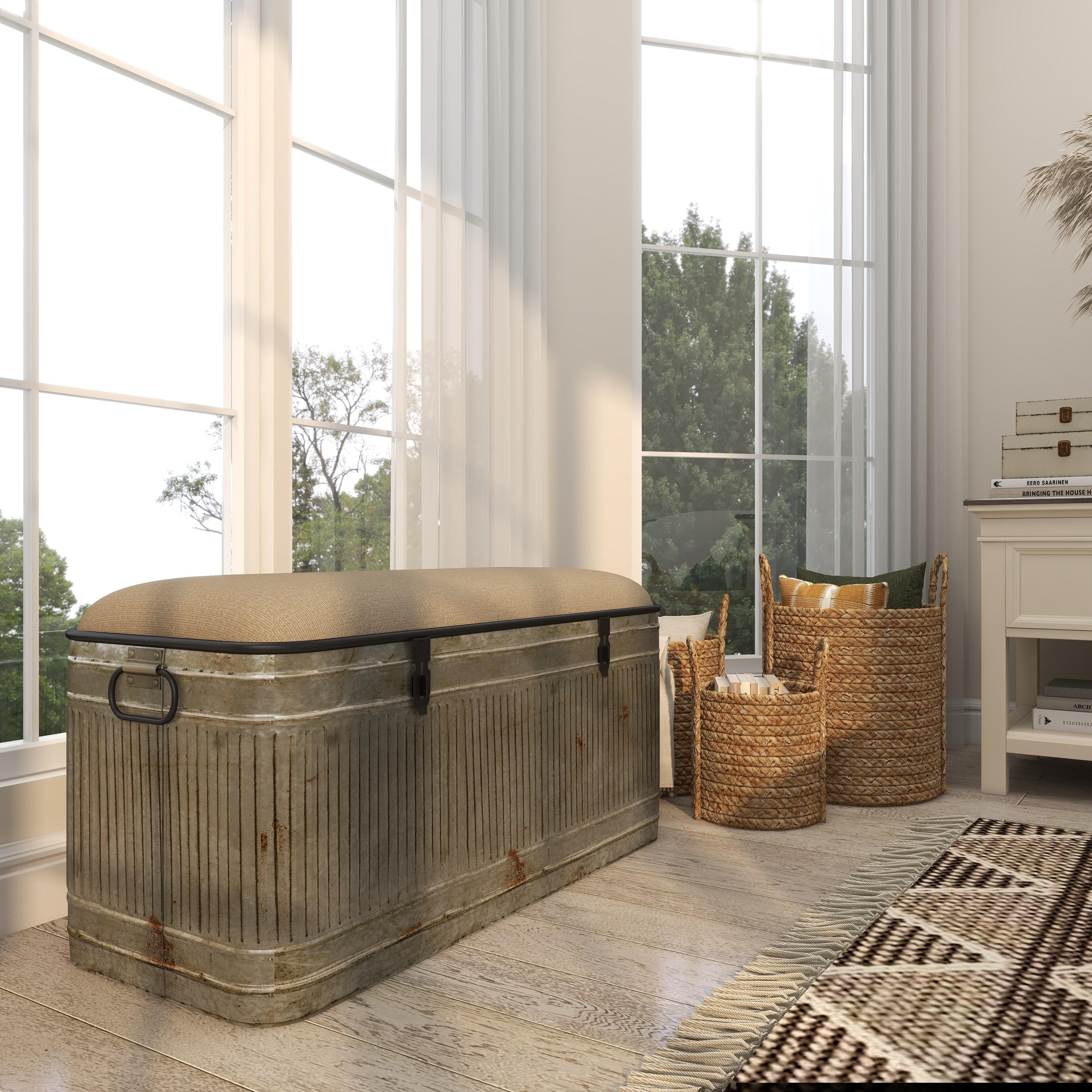 Bayberry Lane Storage Bench, , large