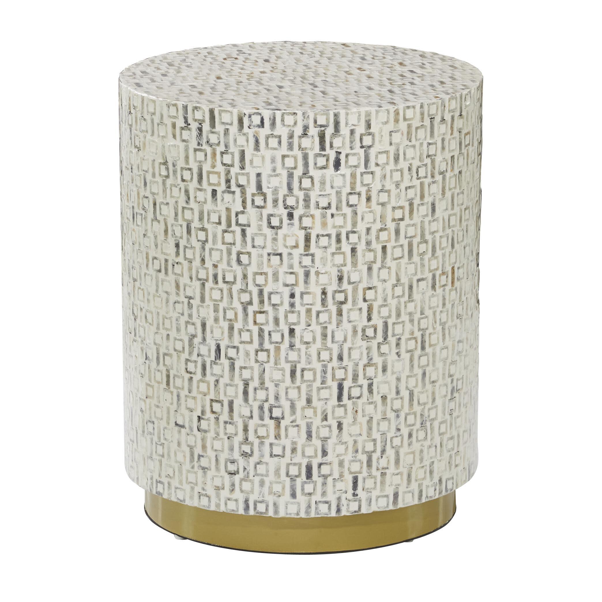 Bayberry Lane Geometric End Table, , large