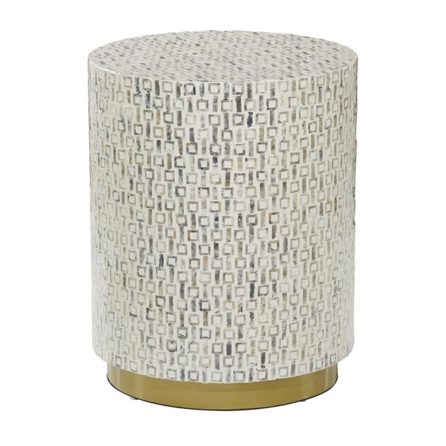 Bayberry Lane Geometric End Table