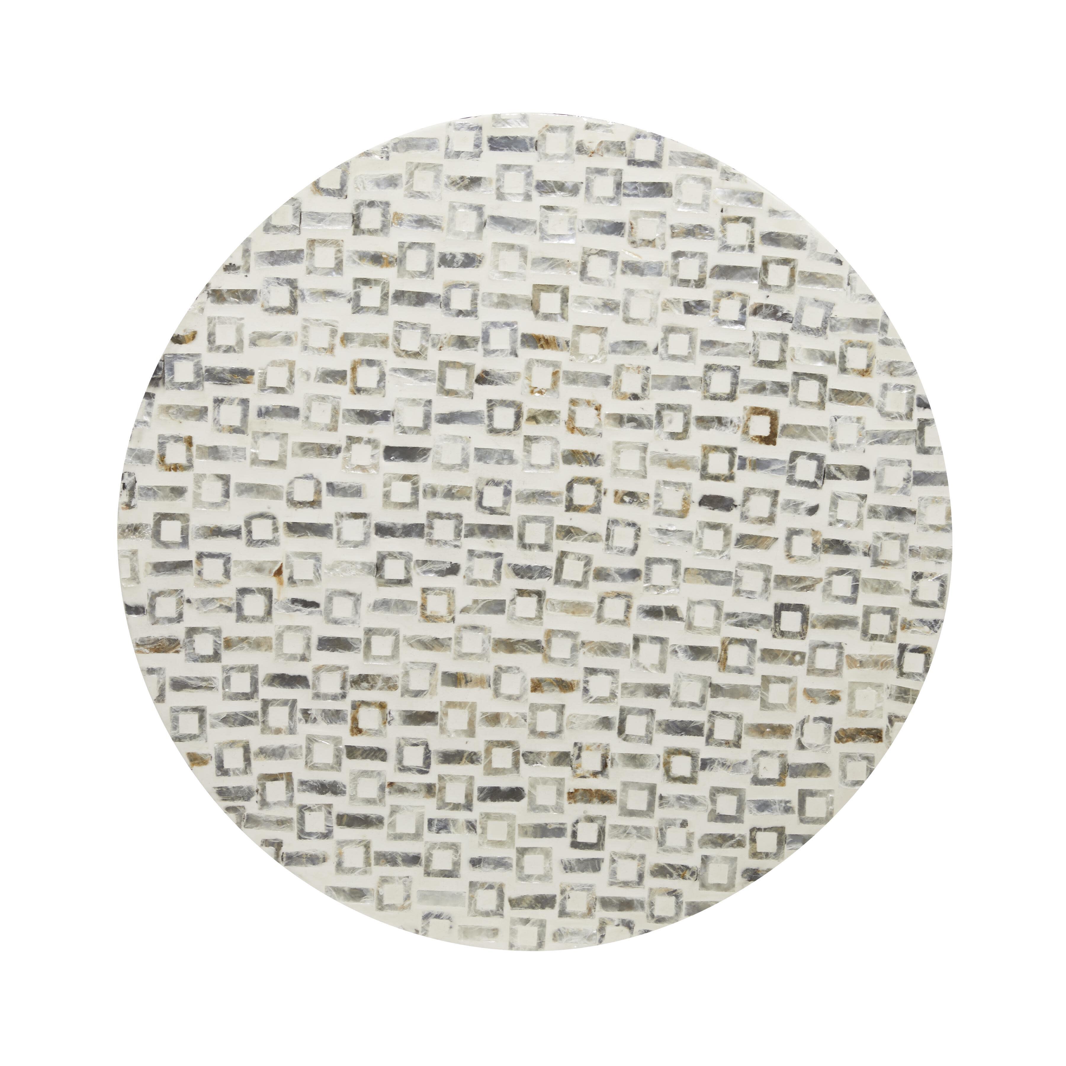Bayberry Lane Geometric End Table, , large