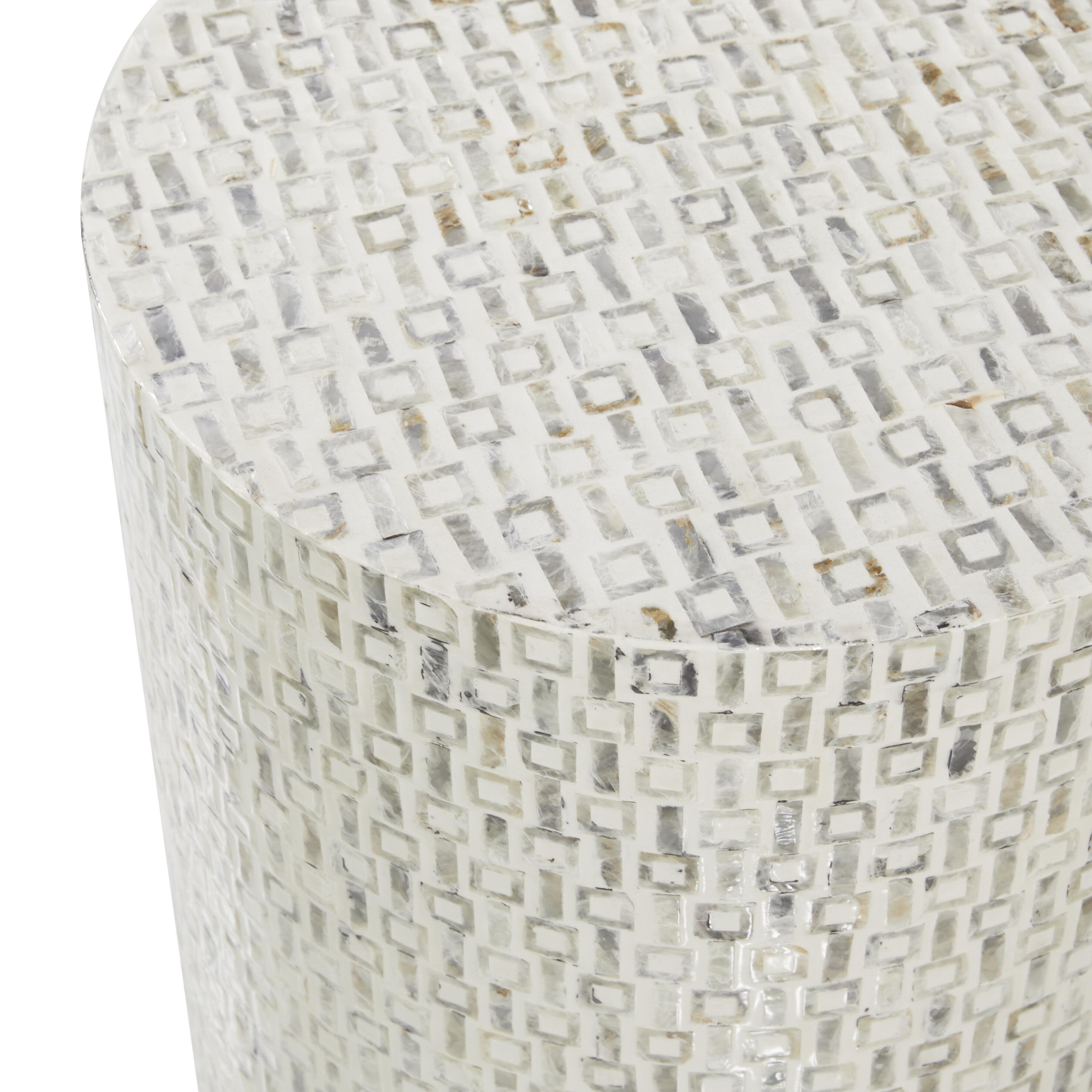 Bayberry Lane Geometric End Table, , large