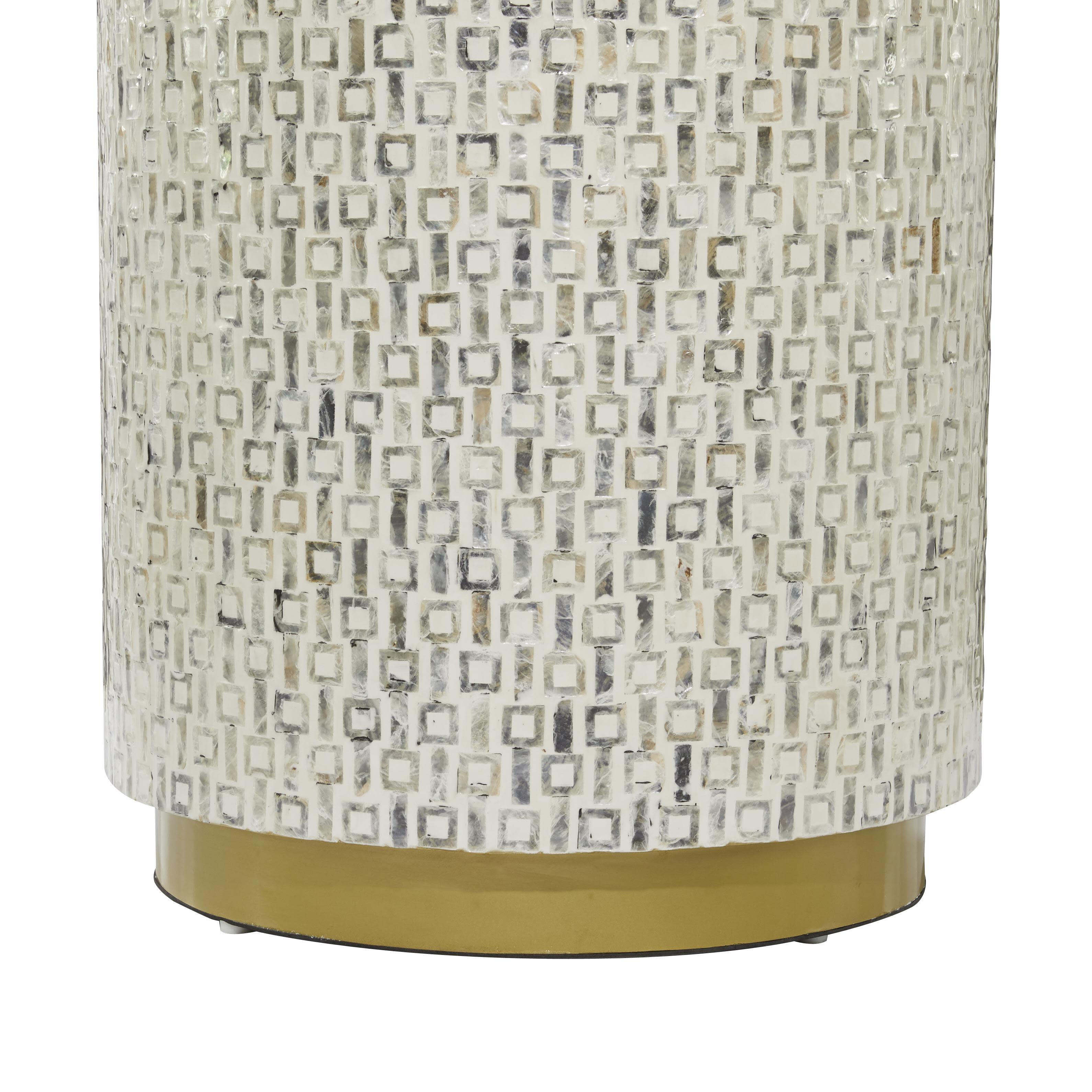 Bayberry Lane Geometric End Table, , large