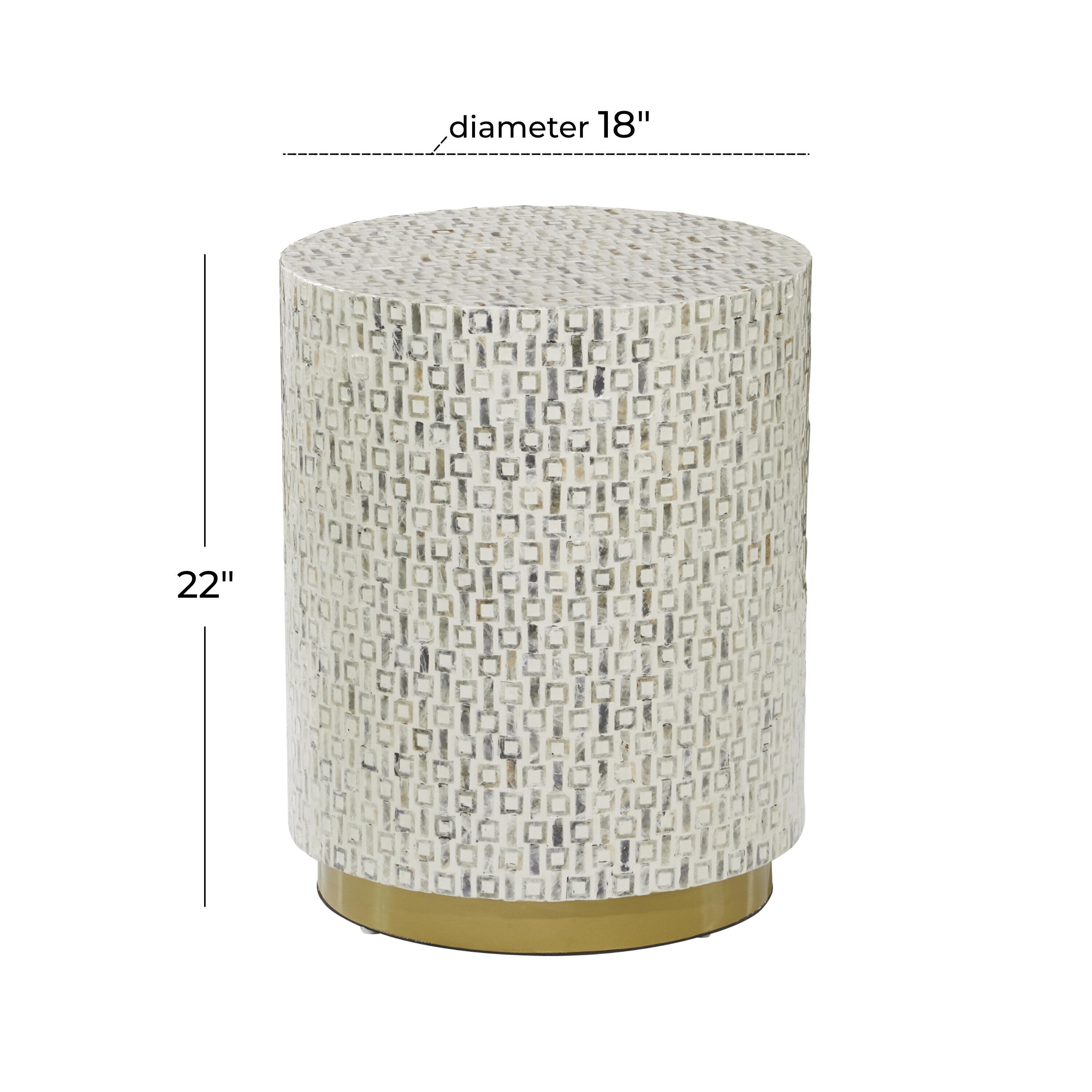 Bayberry Lane Geometric End Table, , large
