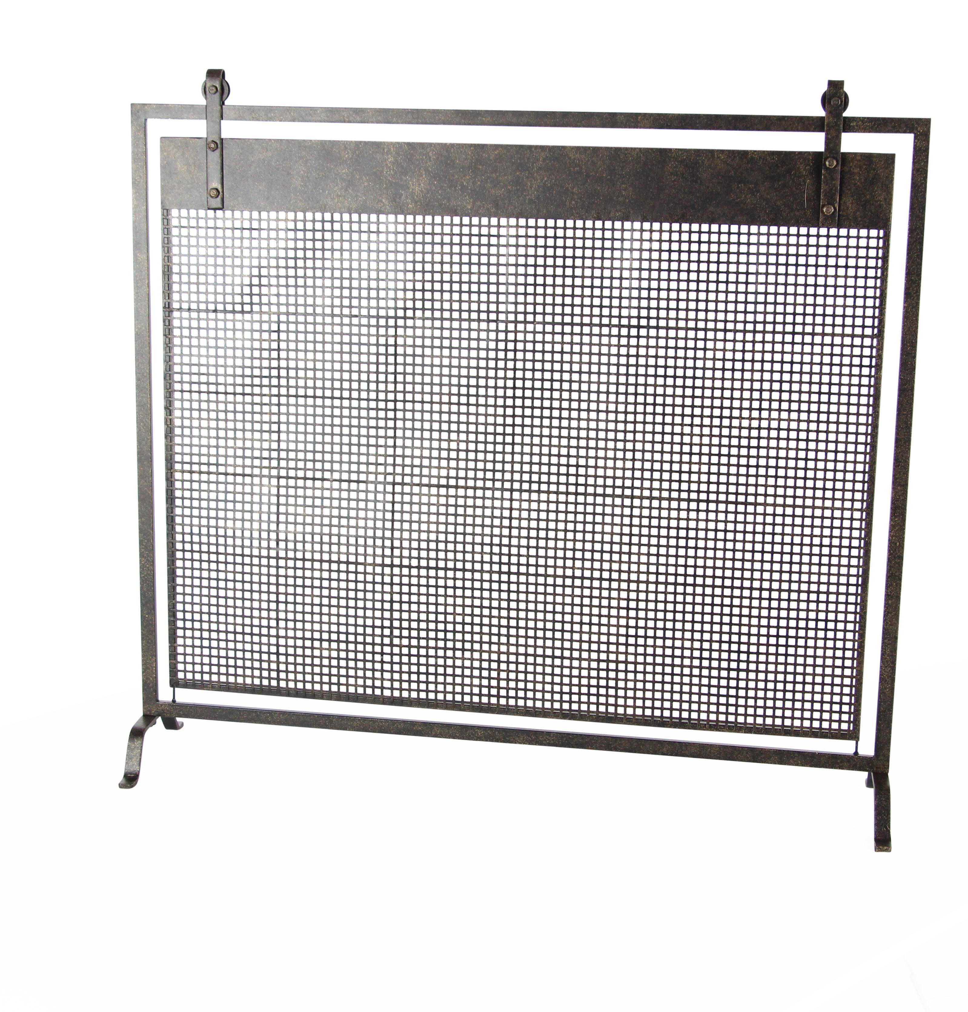 Bayberry Lane 38" x 35" Fireplace Screen, , large