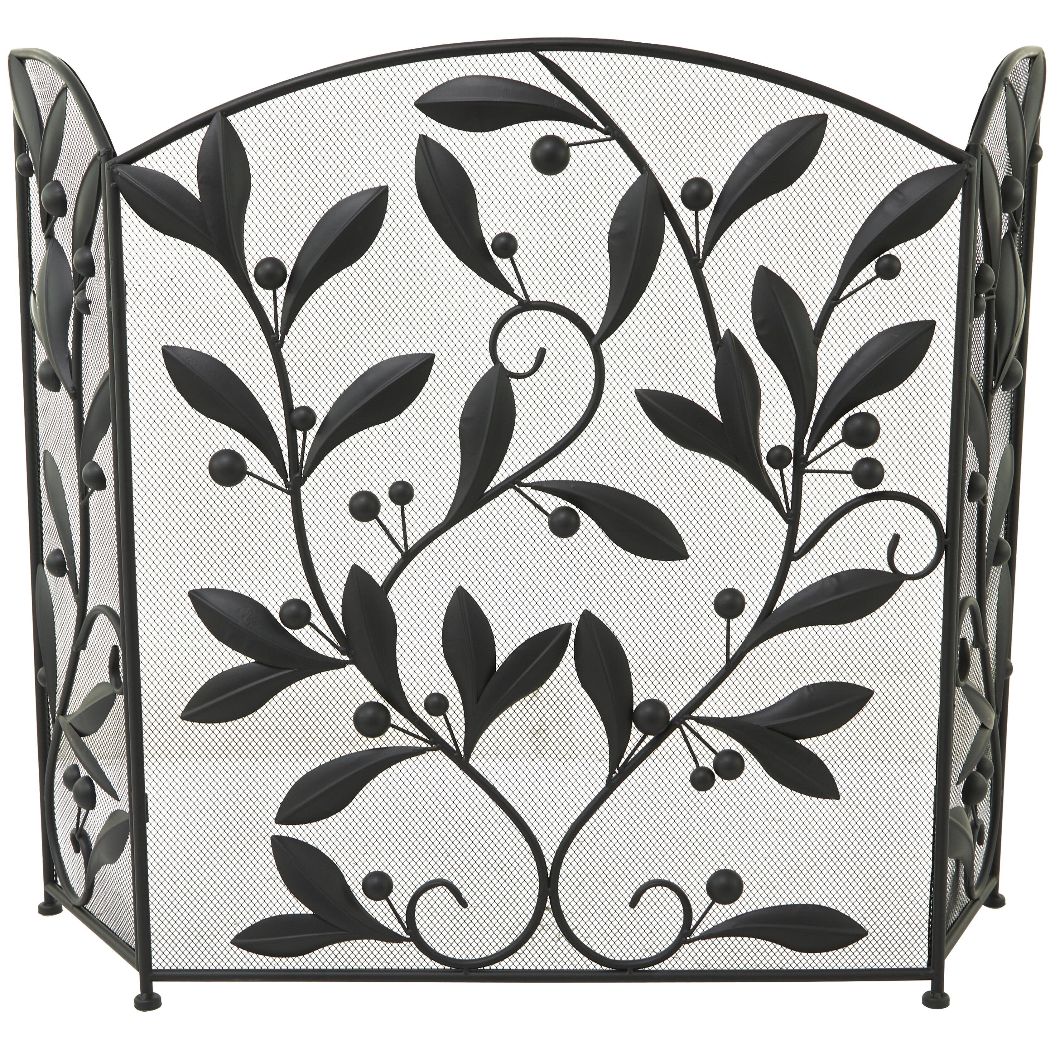 Bayberry Lane 45" x 30" Decorative Fireplace Screen, , large
