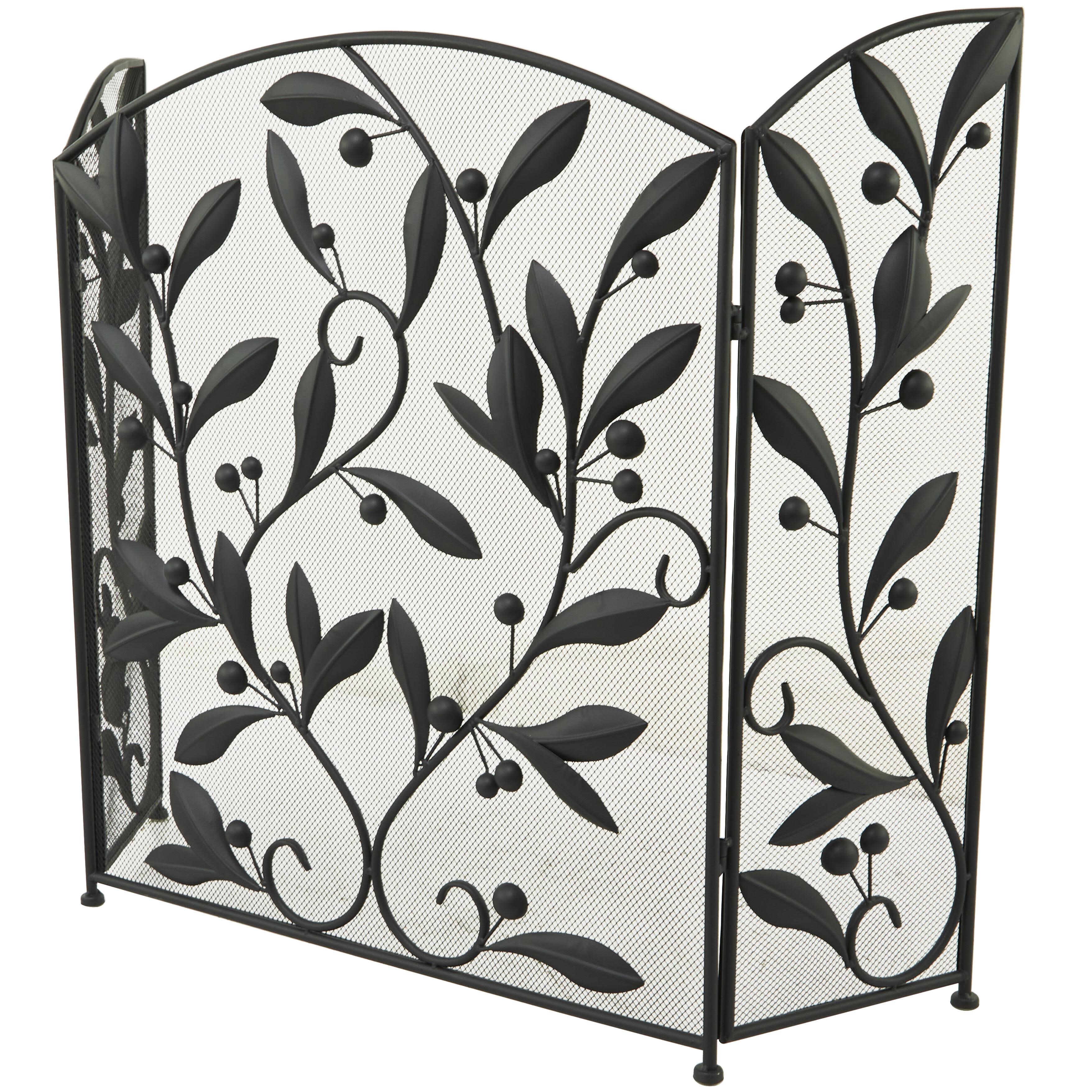 Bayberry Lane 45" x 30" Decorative Fireplace Screen, , large