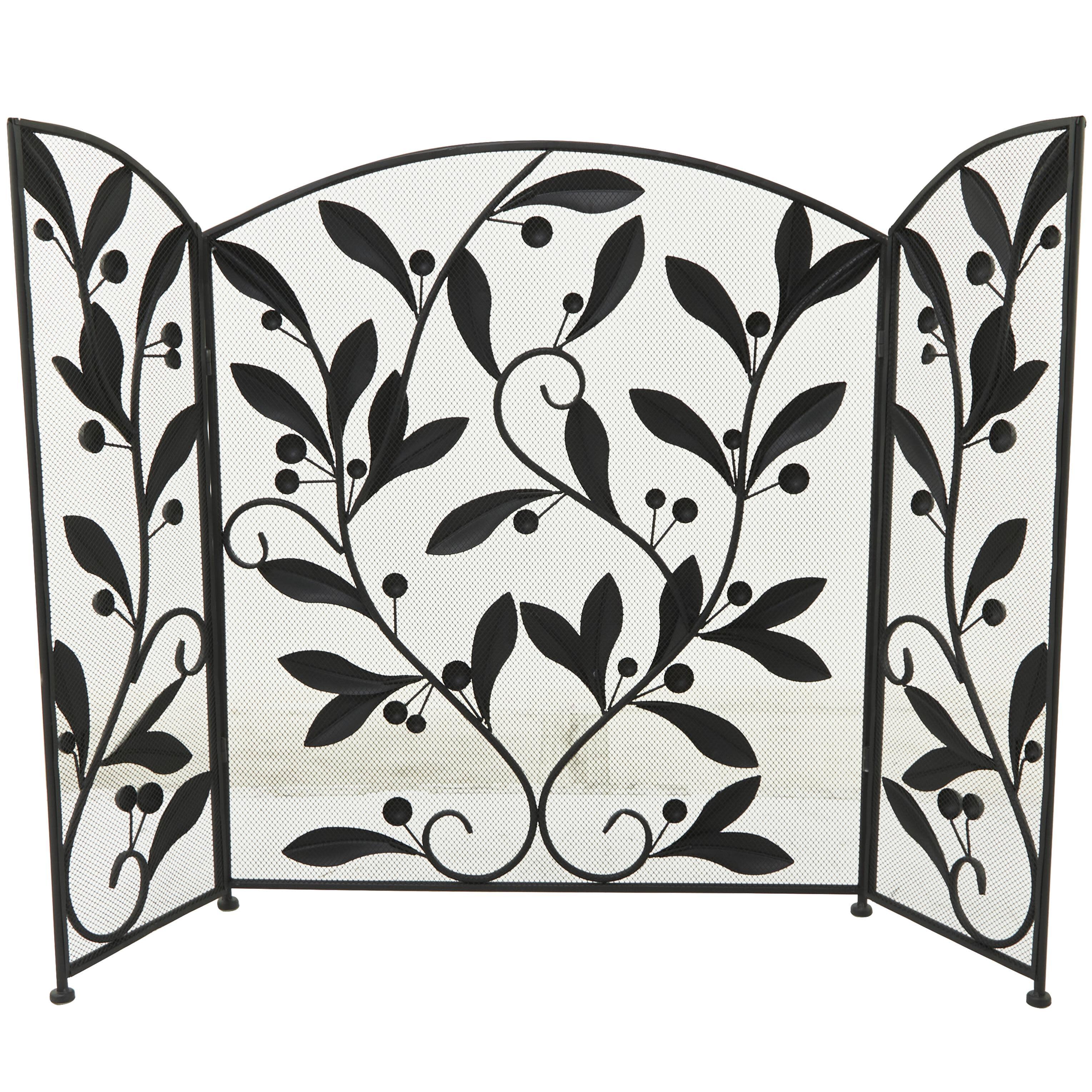 Bayberry Lane 45" x 30" Decorative Fireplace Screen, , large