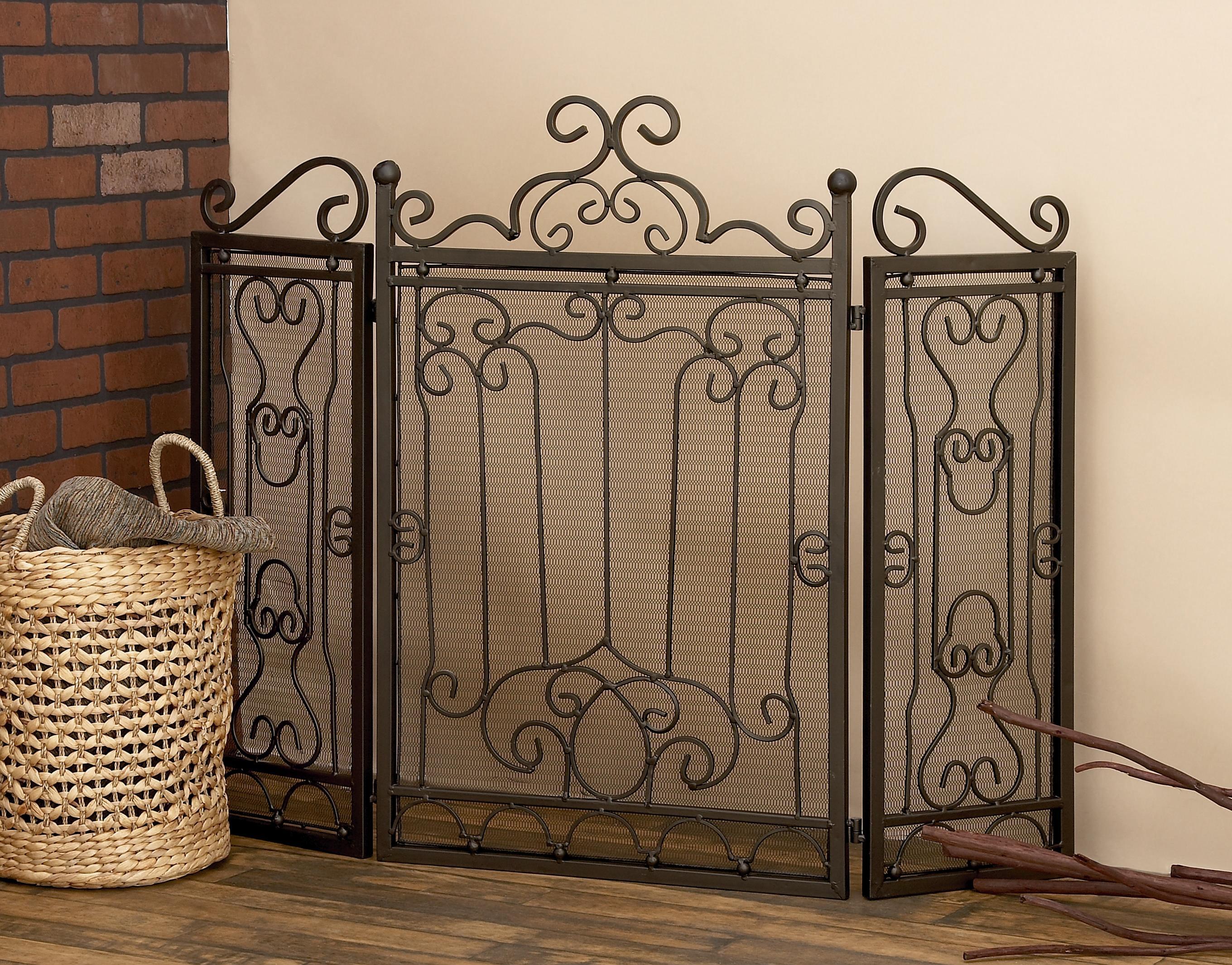Bayberry Lane 48" x 38" Fireplace Screen, , large