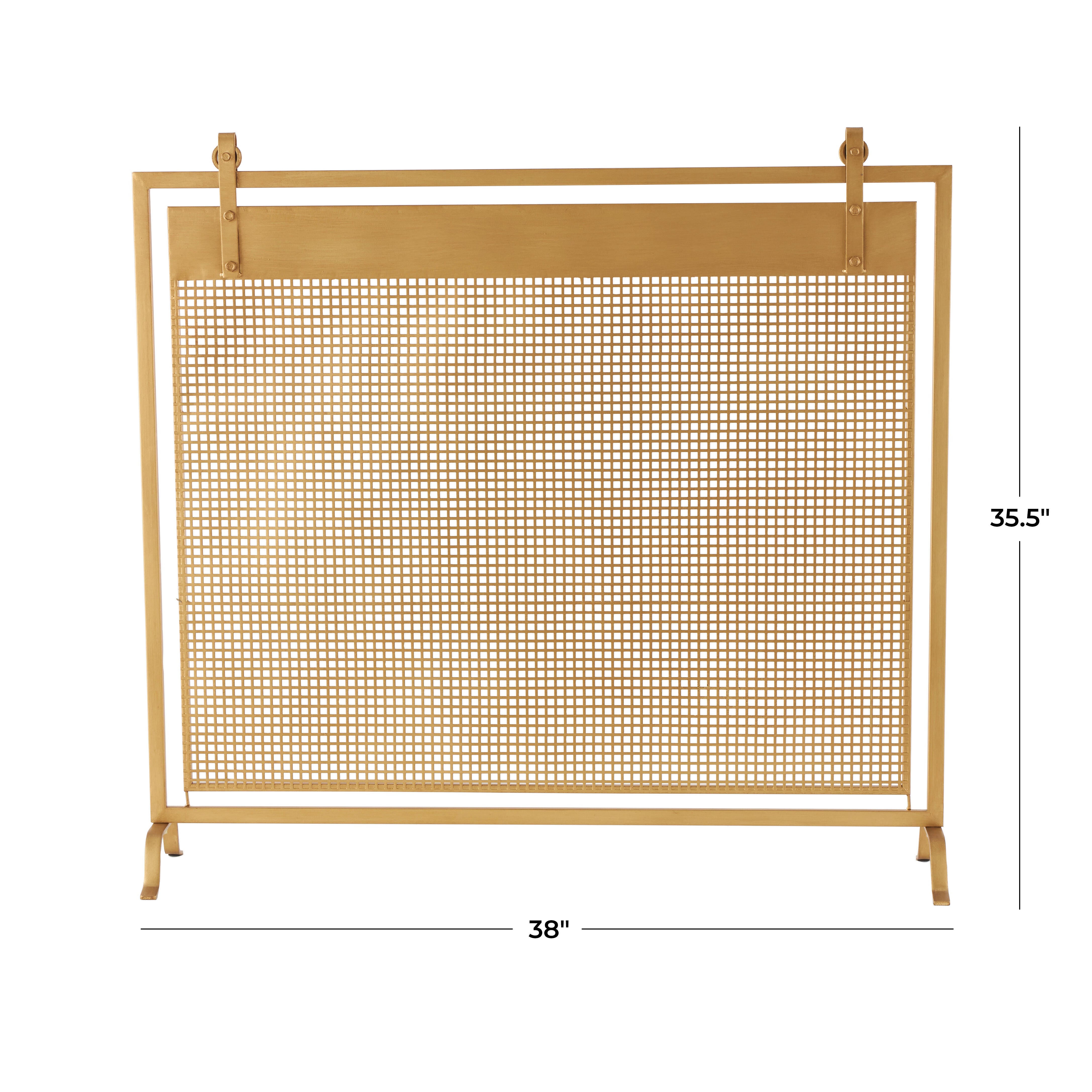 Bayberry Lane 38" x 36" Fireplace Screen, , large