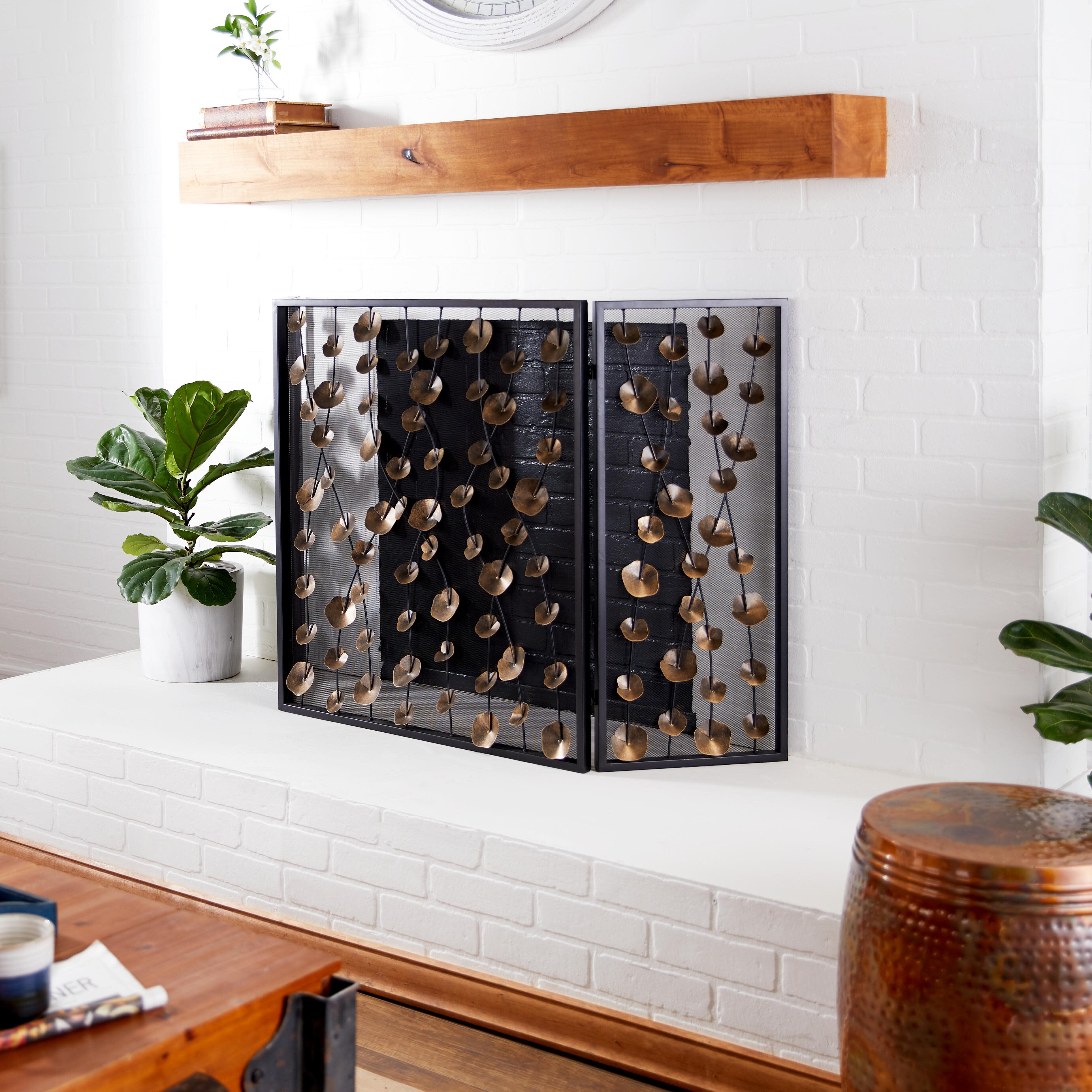 Bayberry Lane 56" x 32" Fireplace Screen, , large