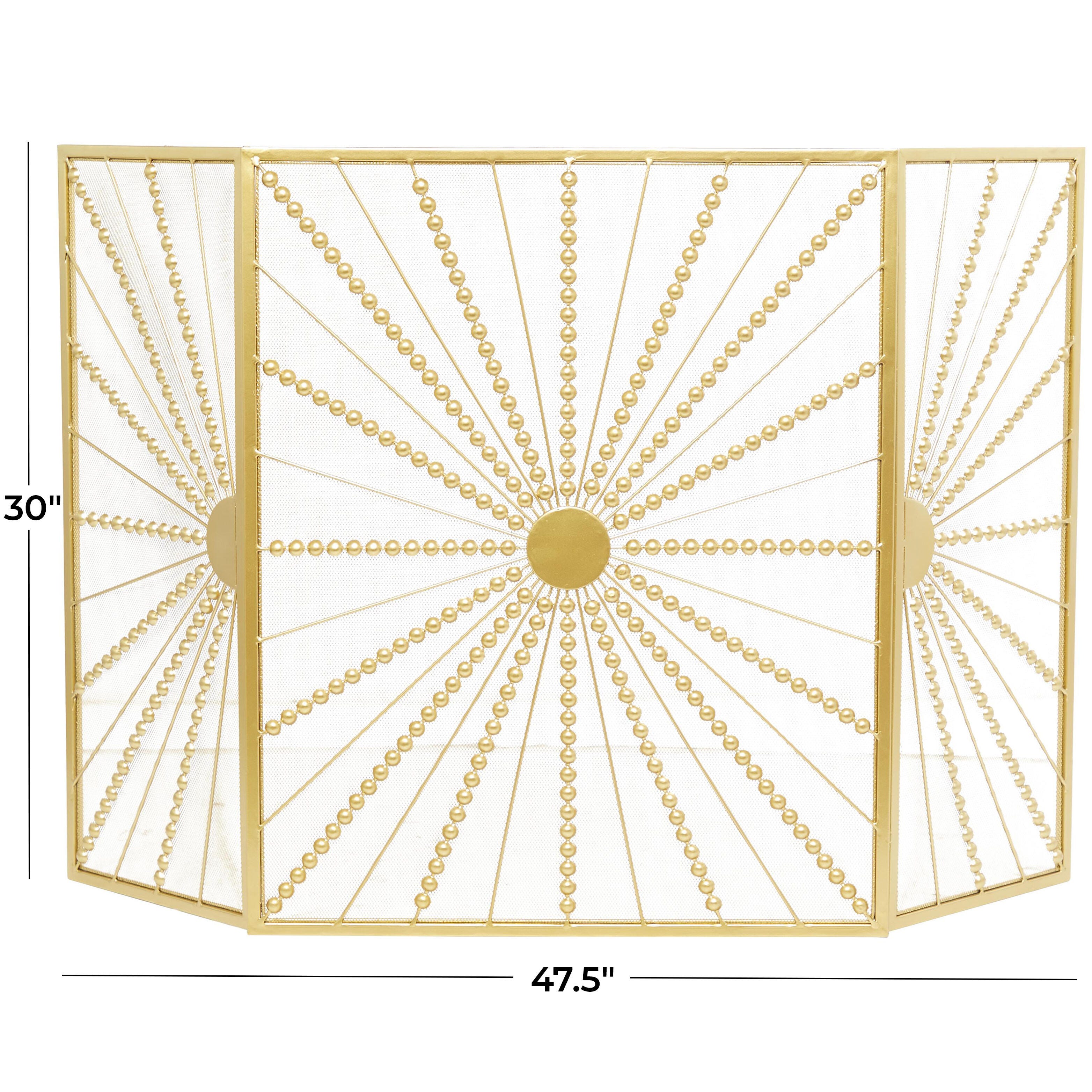 Bayberry Lane 48" x 30" Fireplace Screen, , large