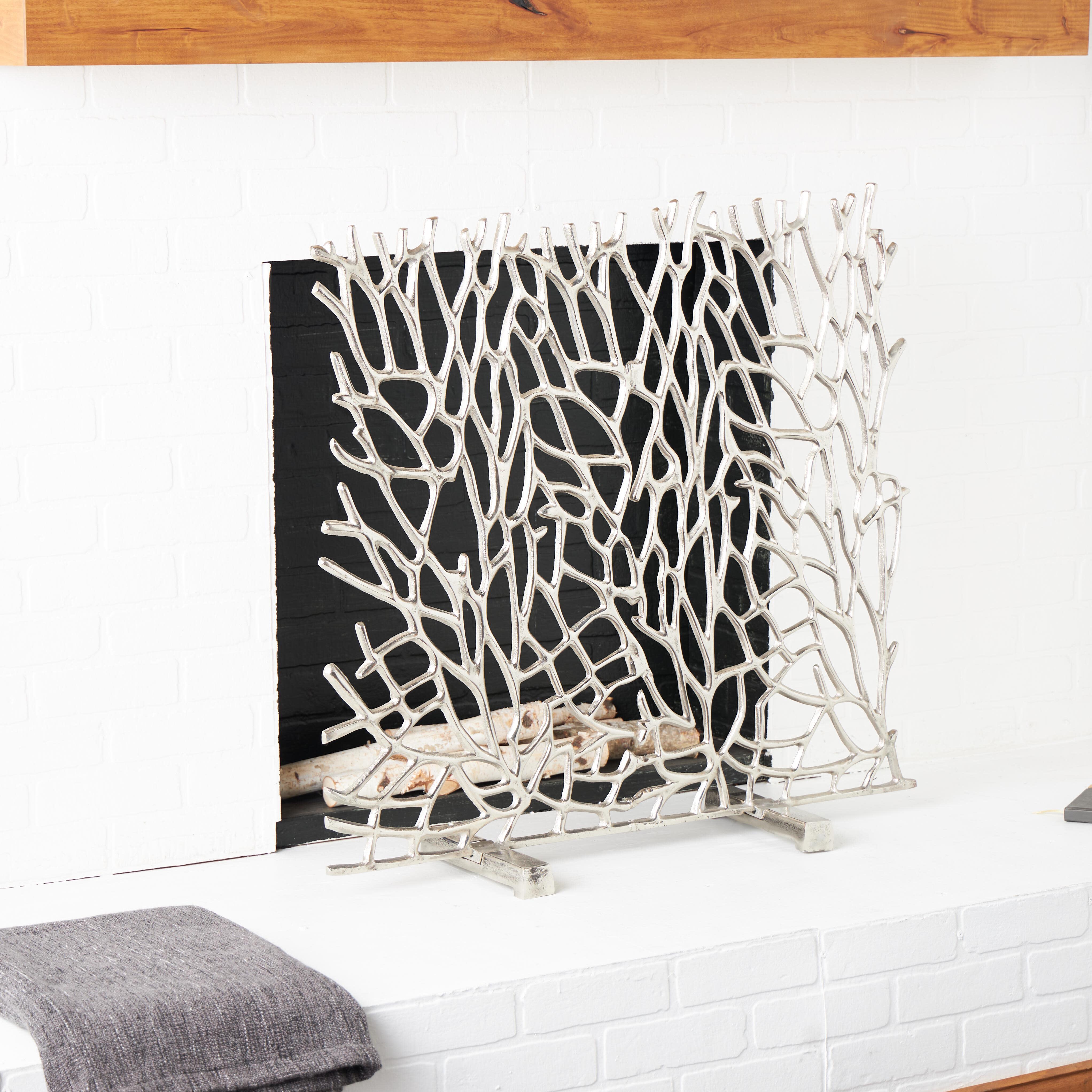 Bayberry Lane 35" x 34" Fireplace Screen, , rollover
