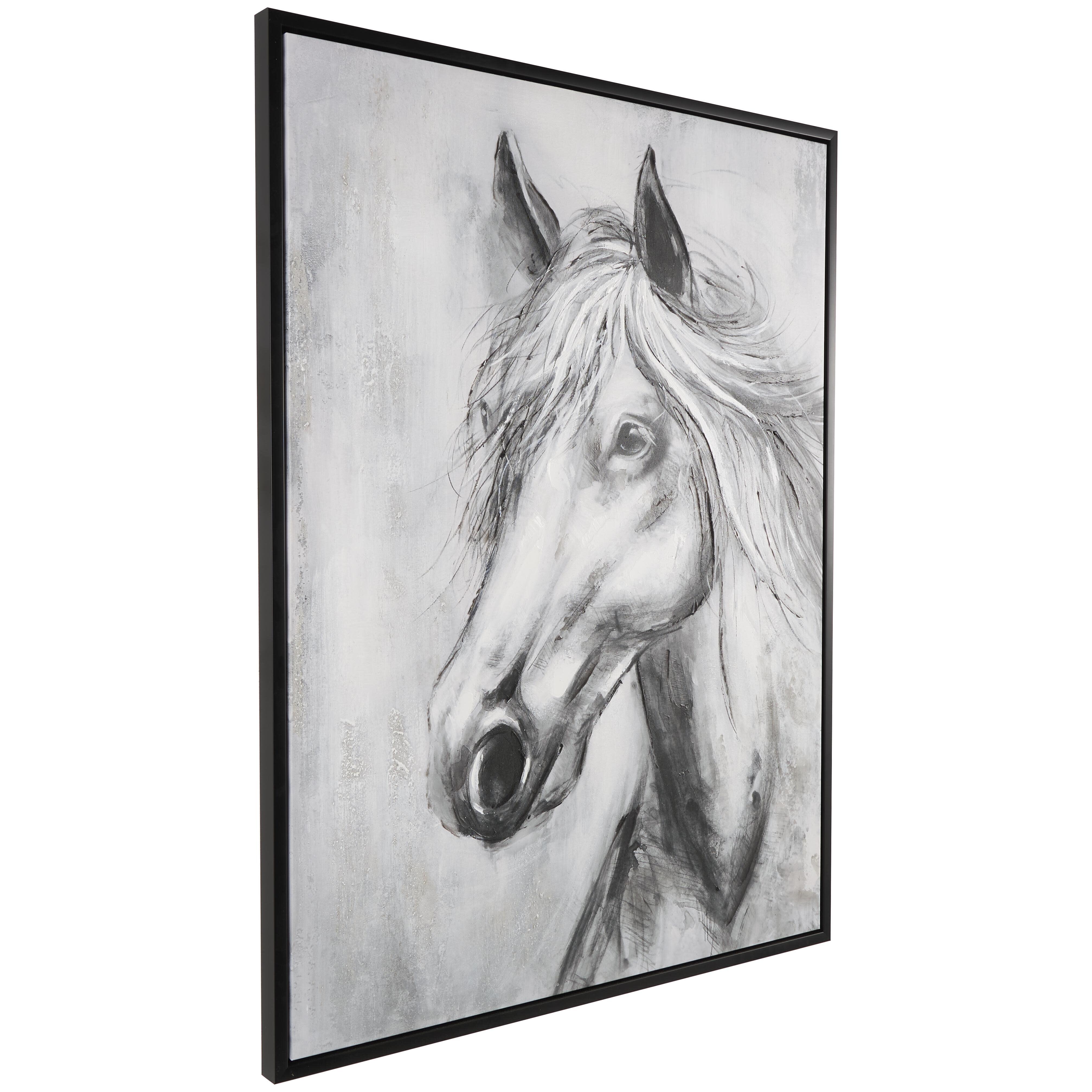 Bayberry Lane Horse Wall Art 36" x 47", , large
