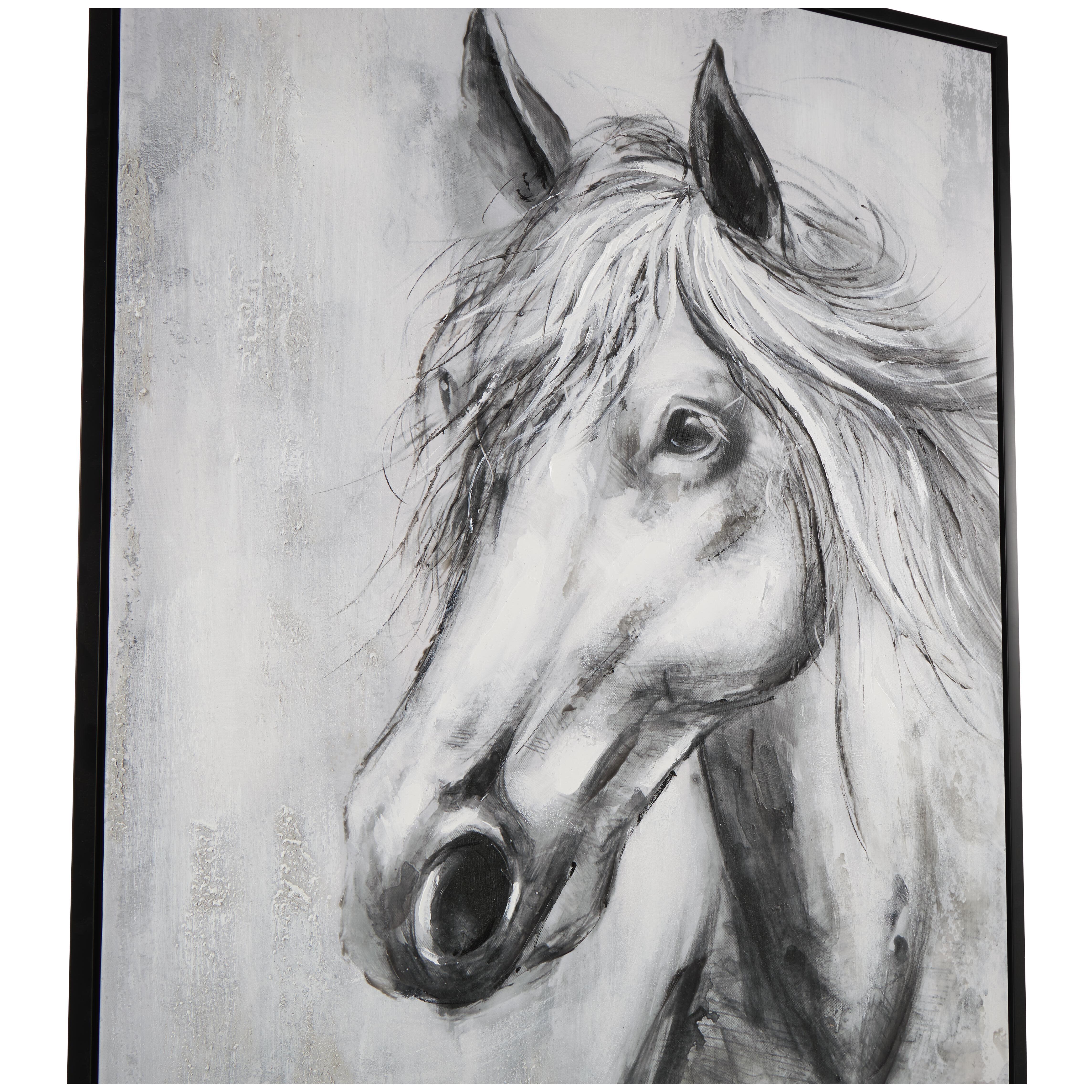 Bayberry Lane Horse Wall Art 36" x 47", , large