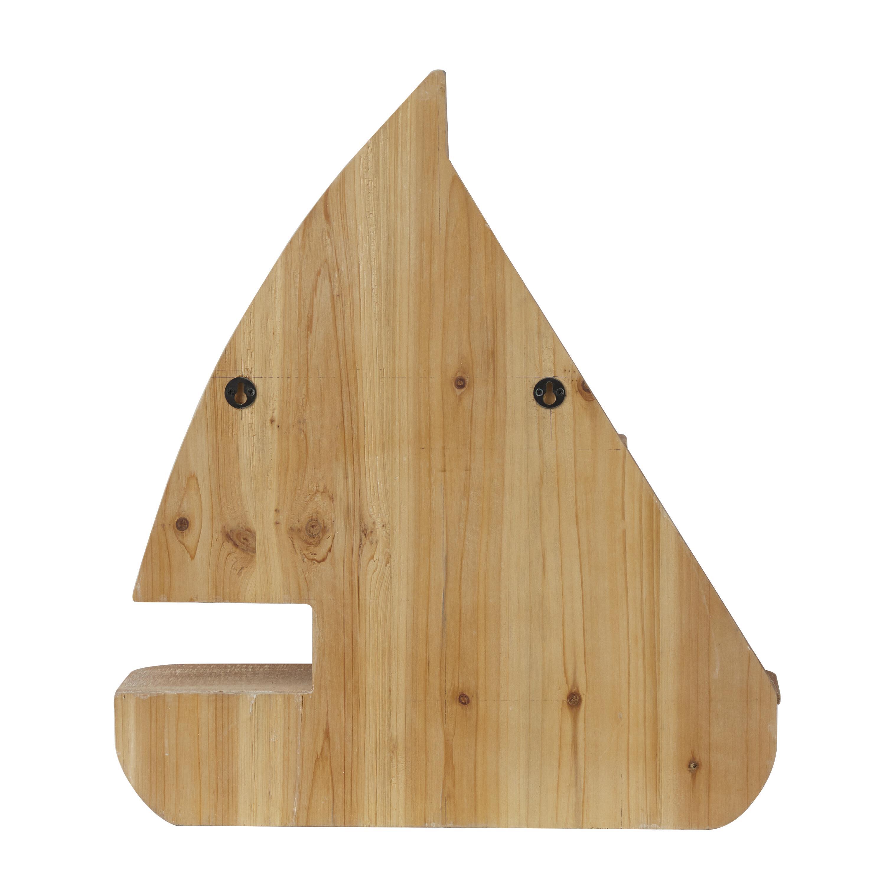 Bayberry Lane Sail Boat Wall Shelf, , large