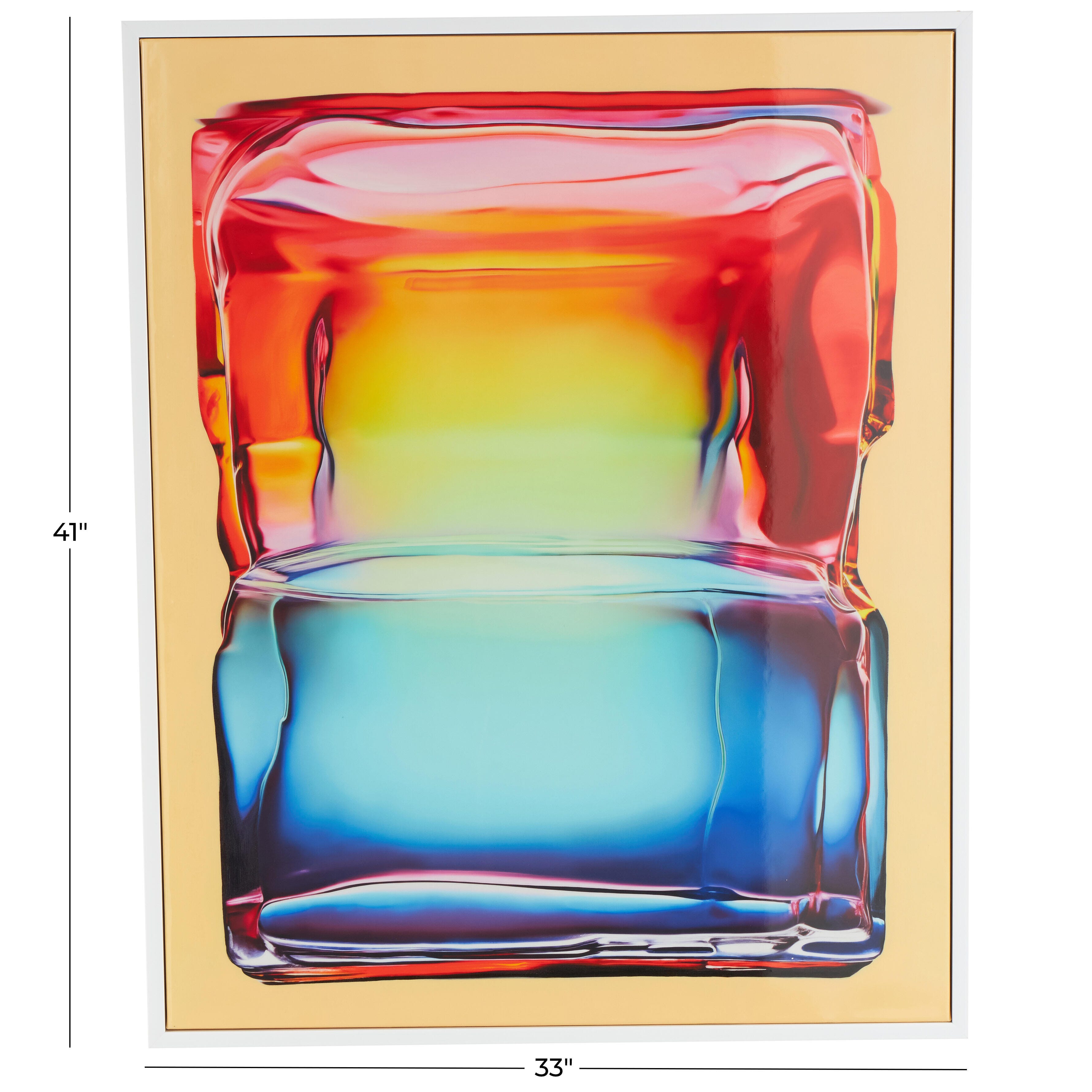 Bayberry Lane Cube Wall Art 33" x 41", , large