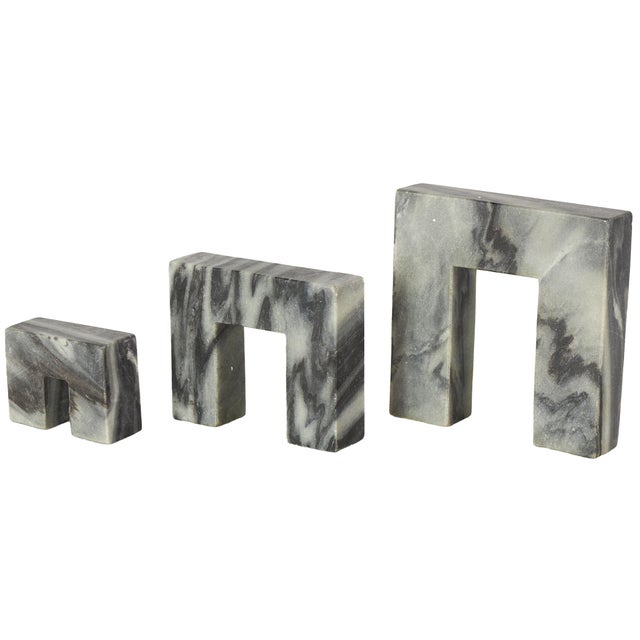 Bayberry Lane Decorative Sculpture (Set of 3), Black