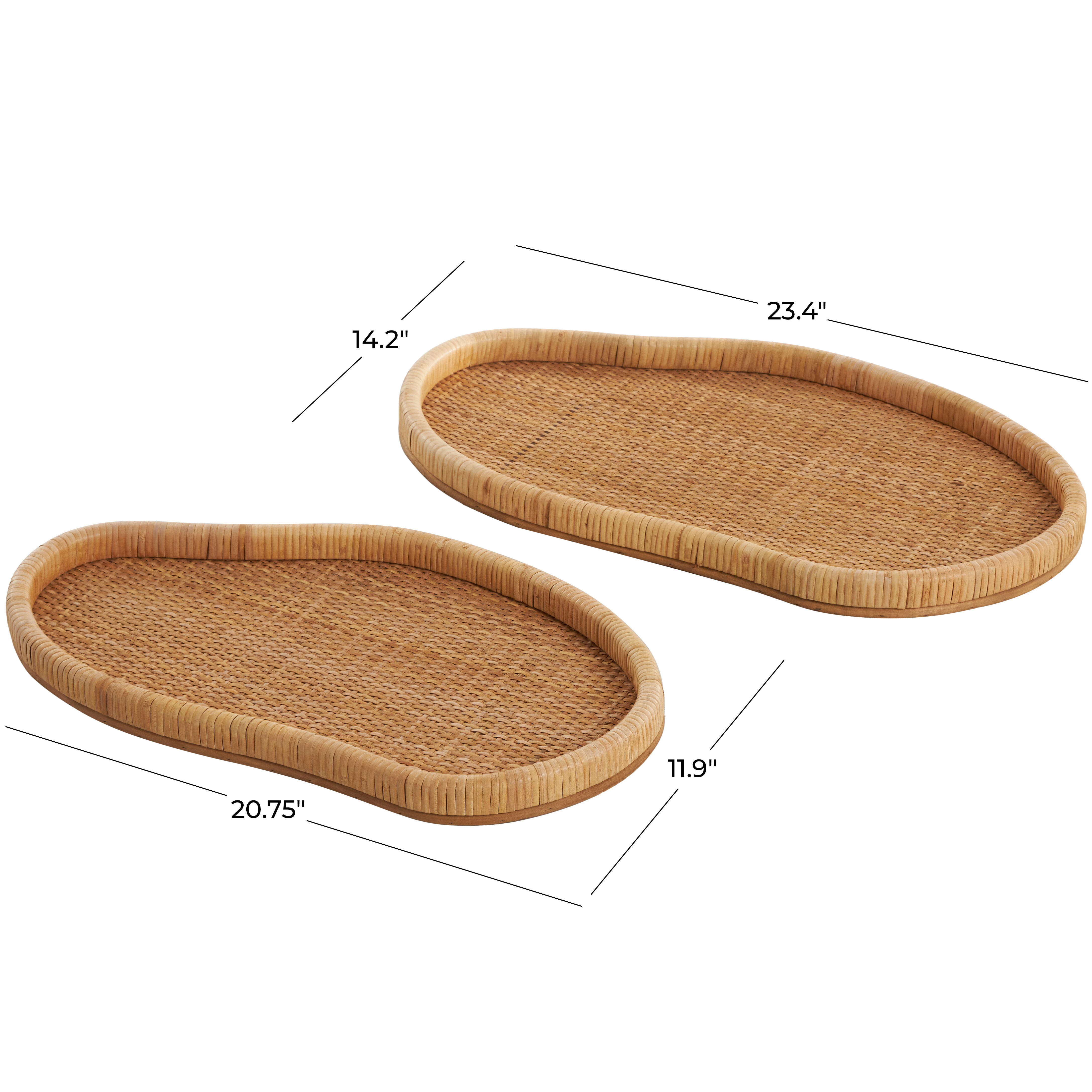 Bayberry Lane Decor Tray (Set of 2), , large