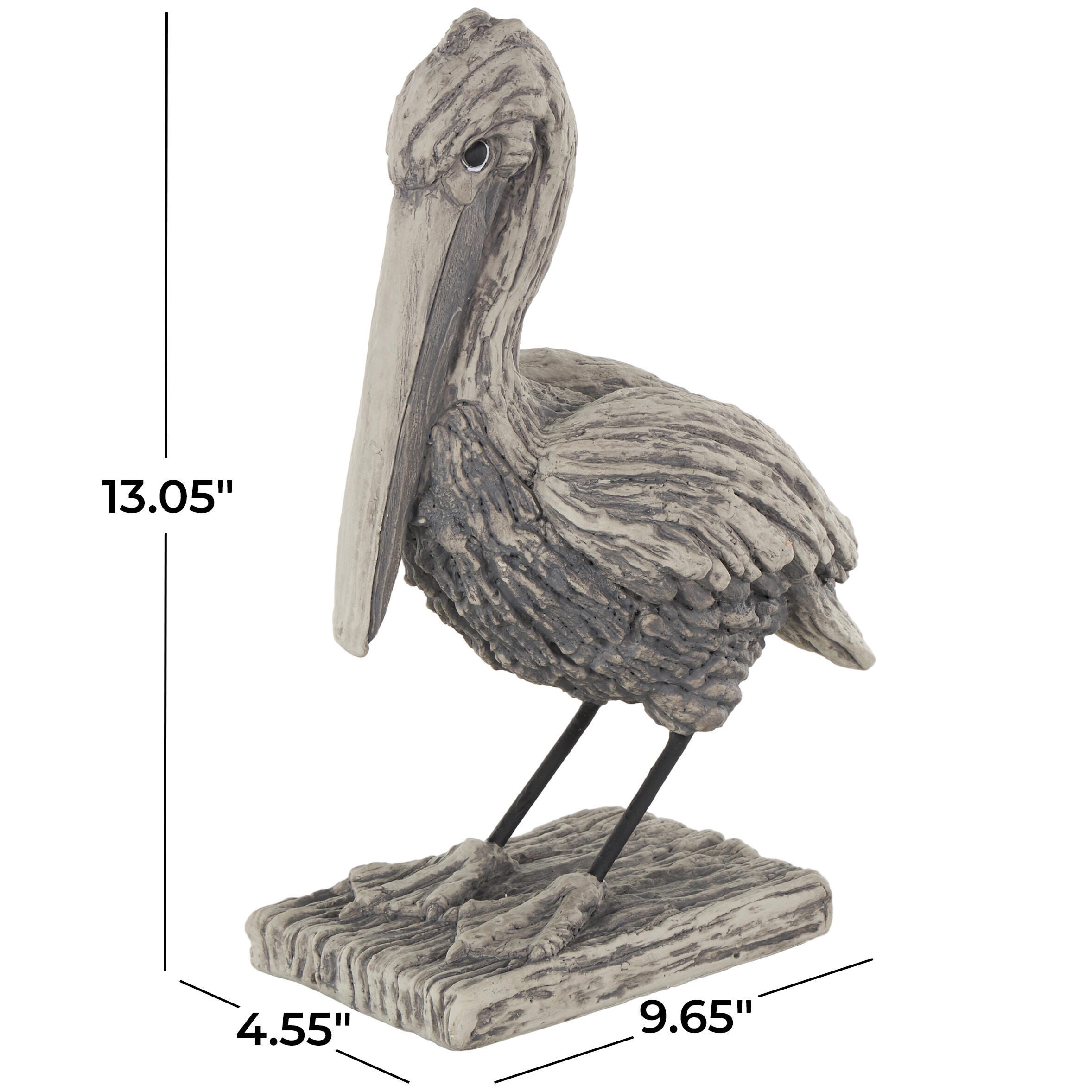 Bayberry Lane Pelican Decorative Sculpture, , large