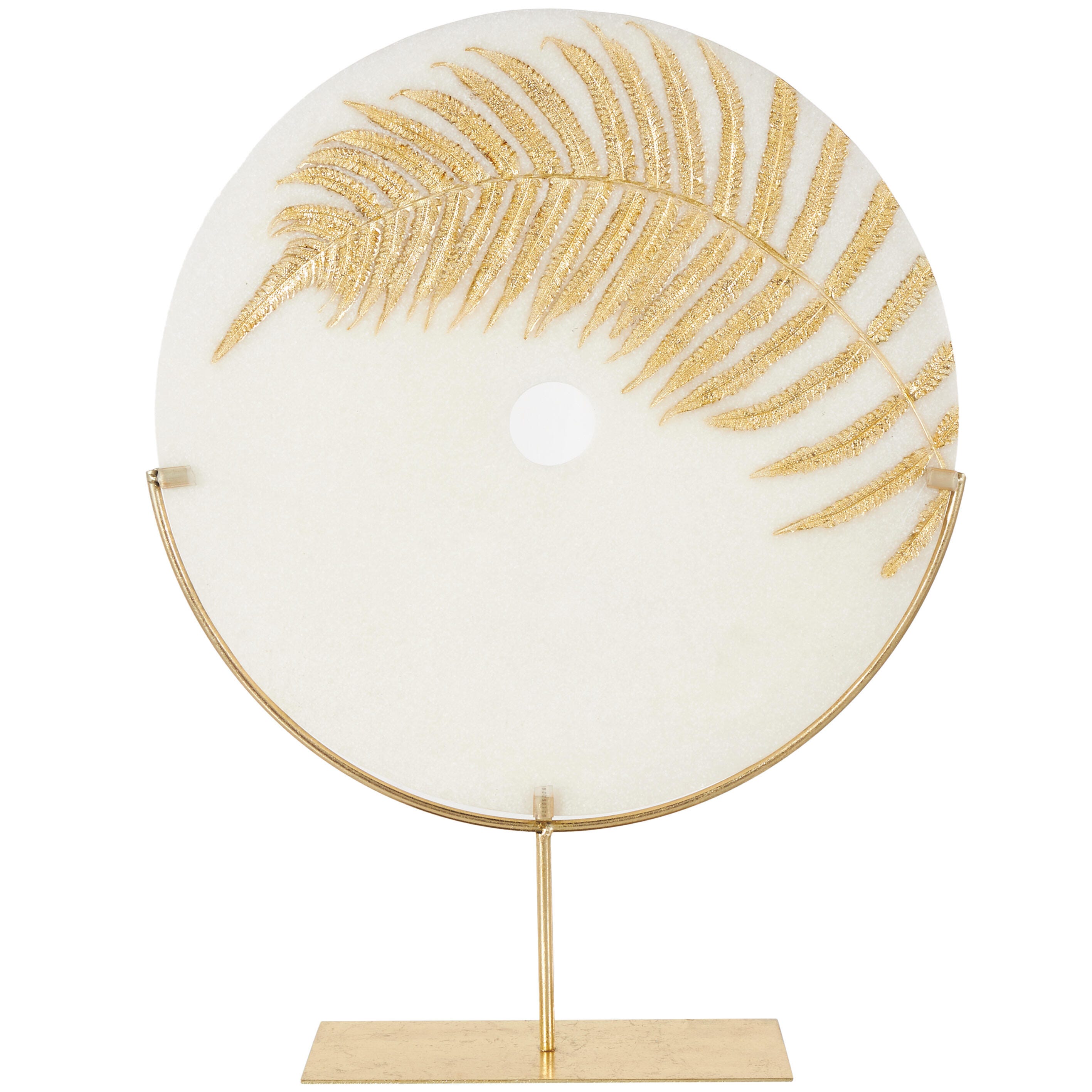 Bayberry Lane Leaf Sculpture with Stand, , large