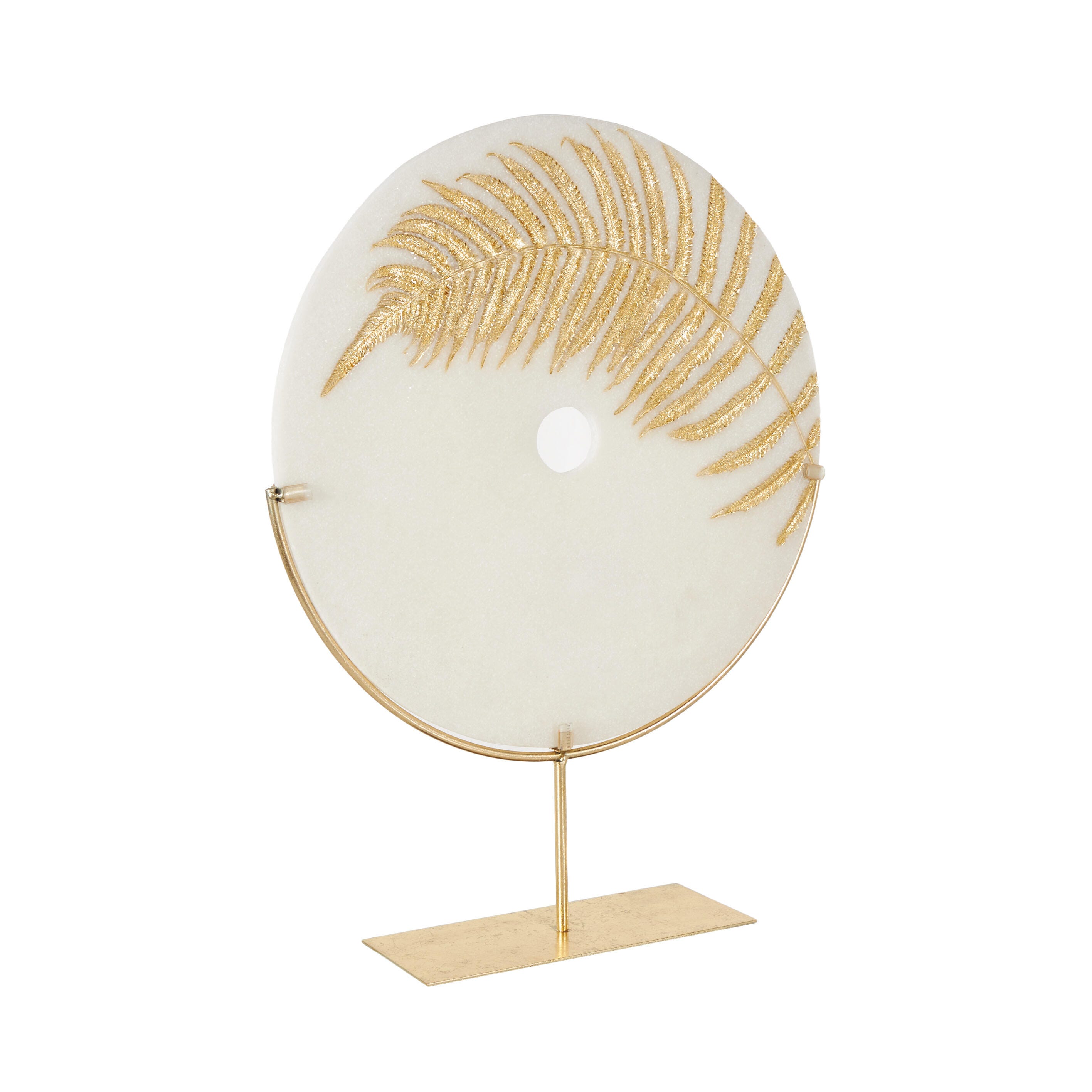 Bayberry Lane Leaf Sculpture with Stand, , large
