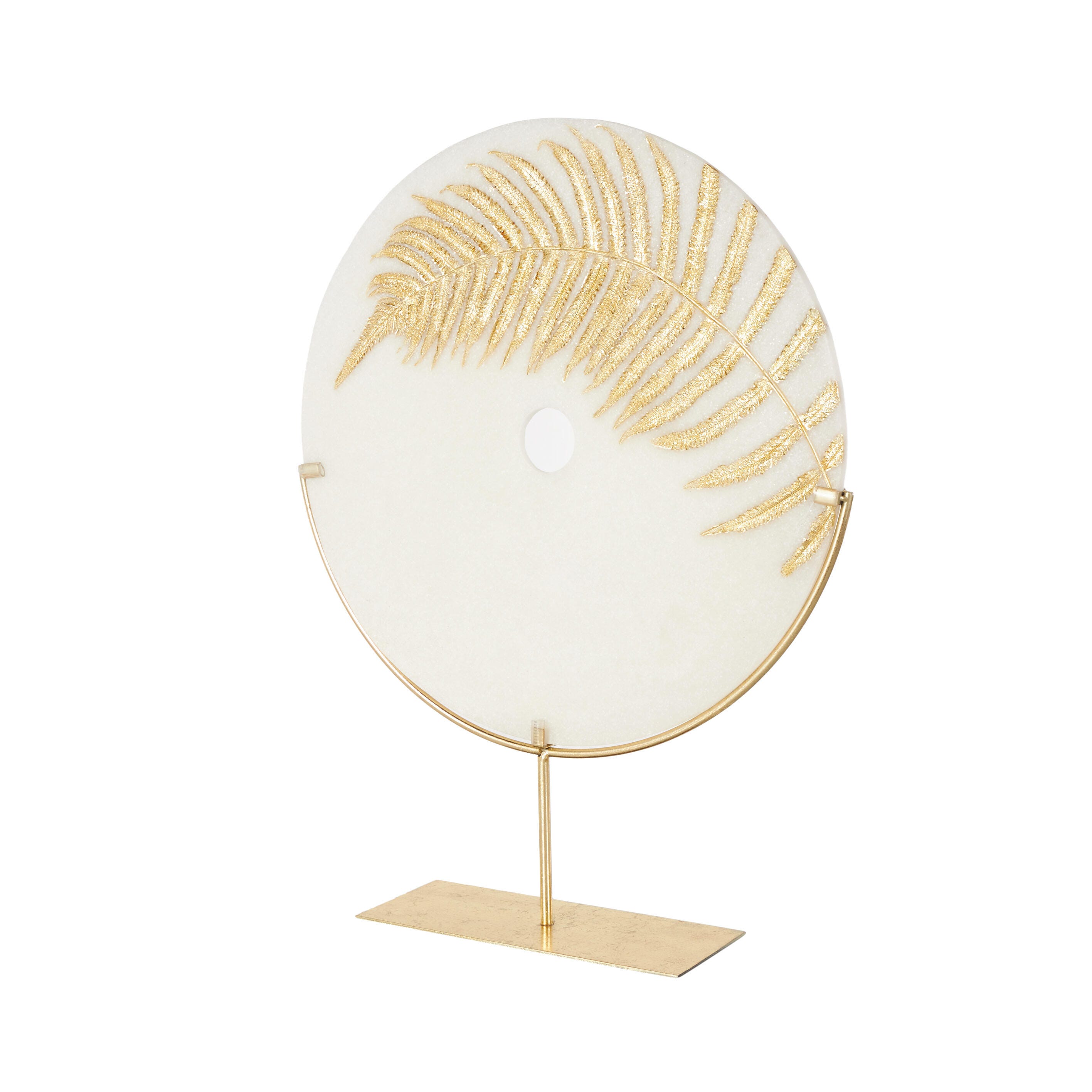 Bayberry Lane Leaf Sculpture with Stand, , large