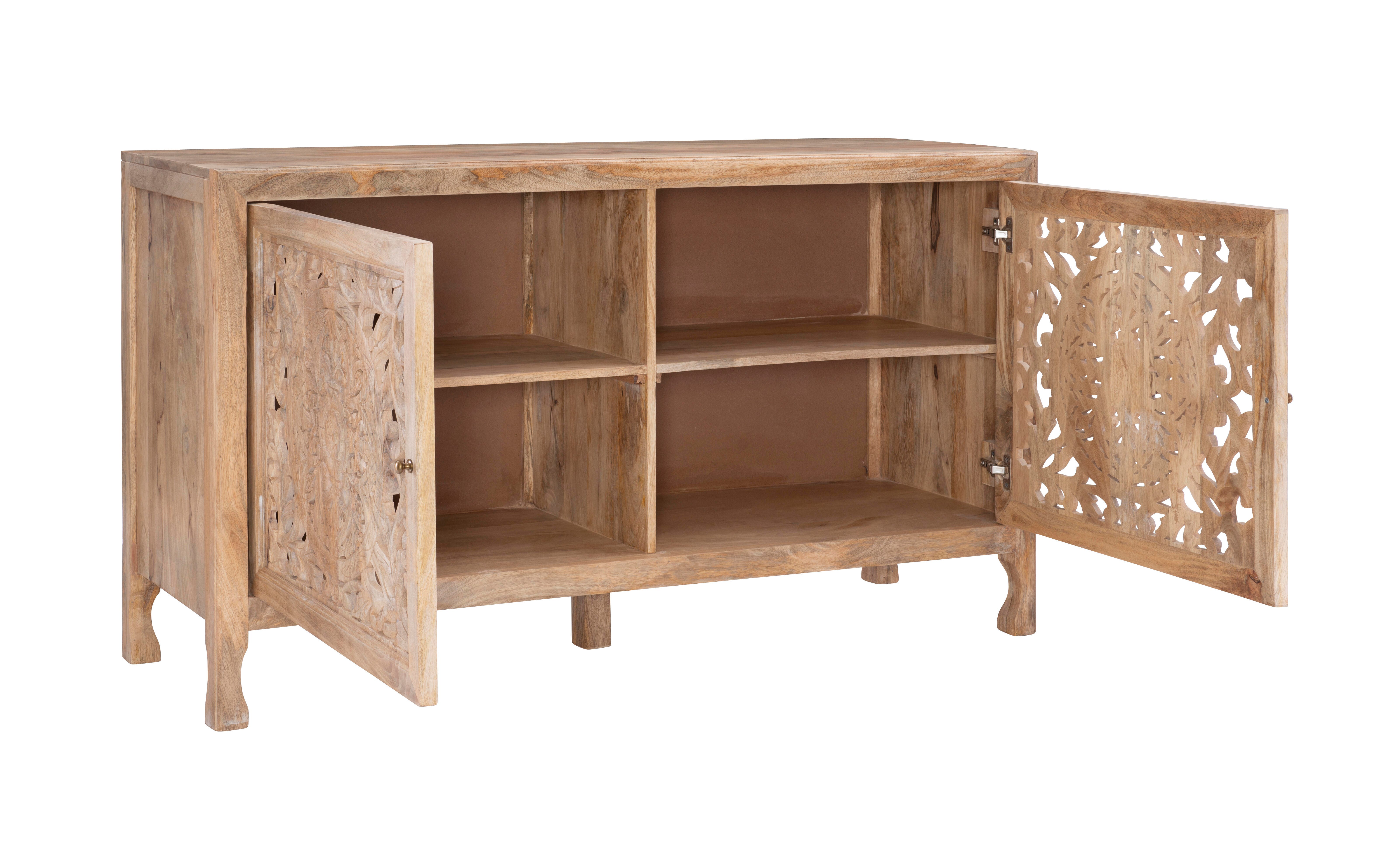 Linon Haven 60" Accent Cabinet, , large
