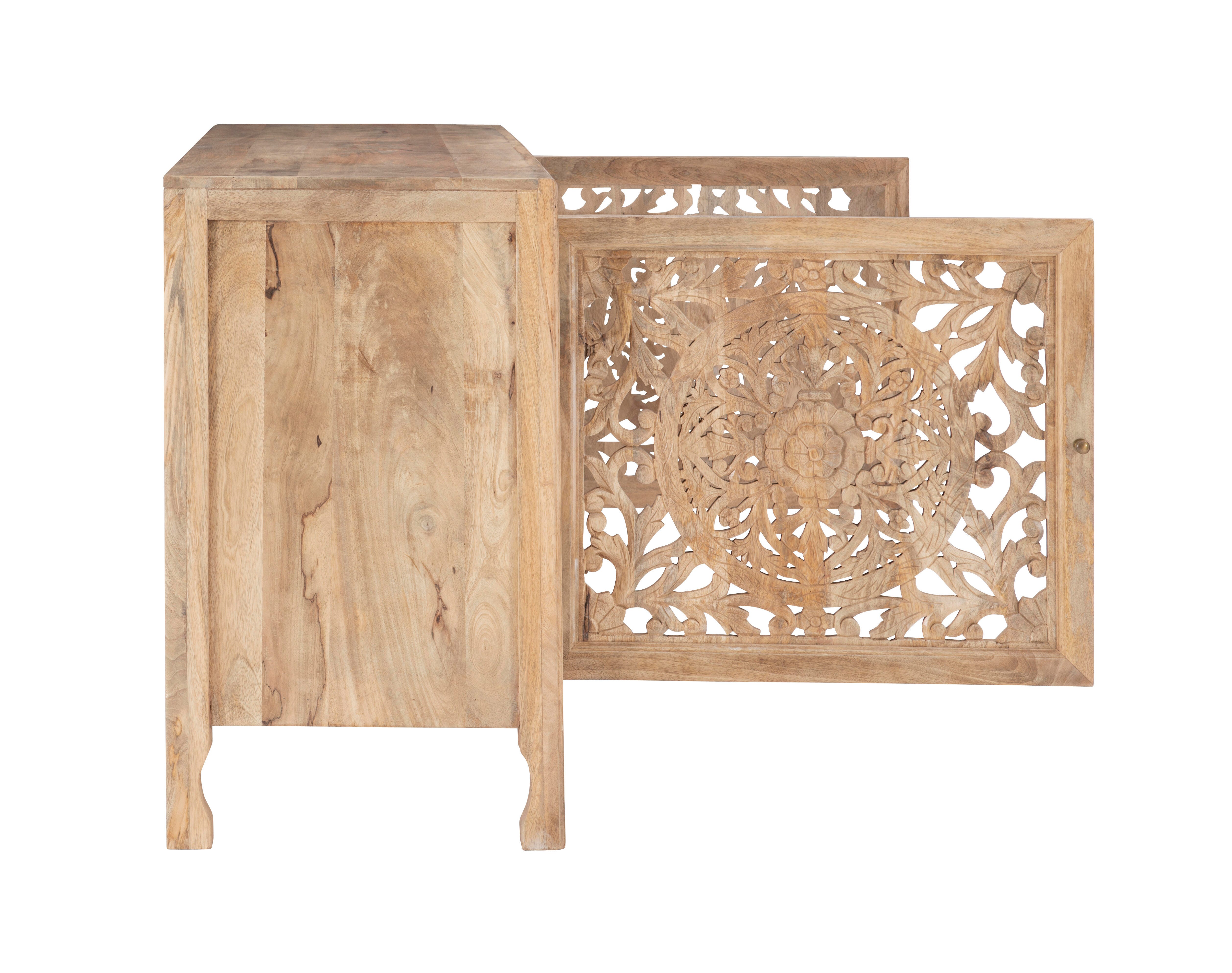 Linon Haven 60" Accent Cabinet, , large