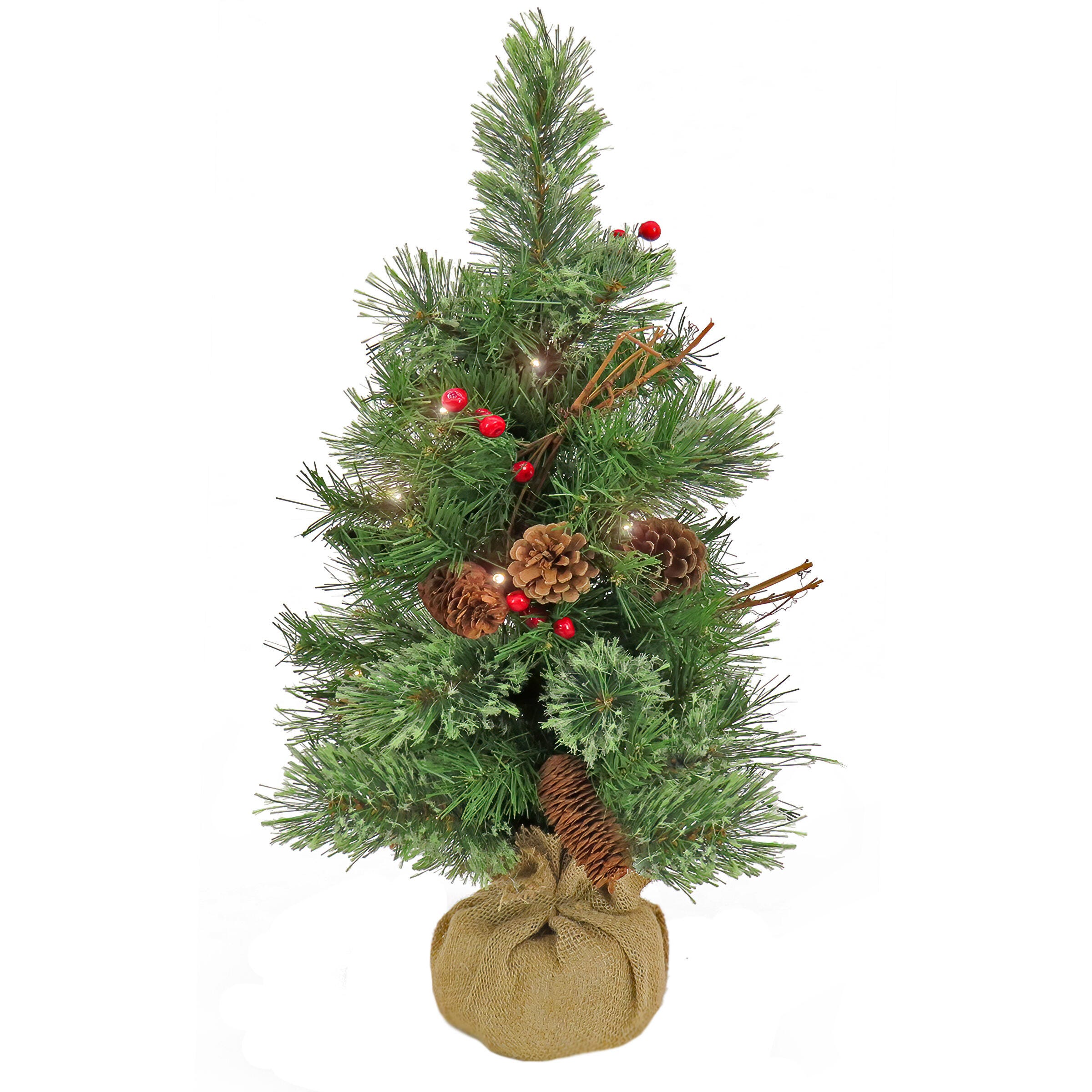 National Tree Company 2' Glistening Small Pine Artificial Christmas Tree, , large