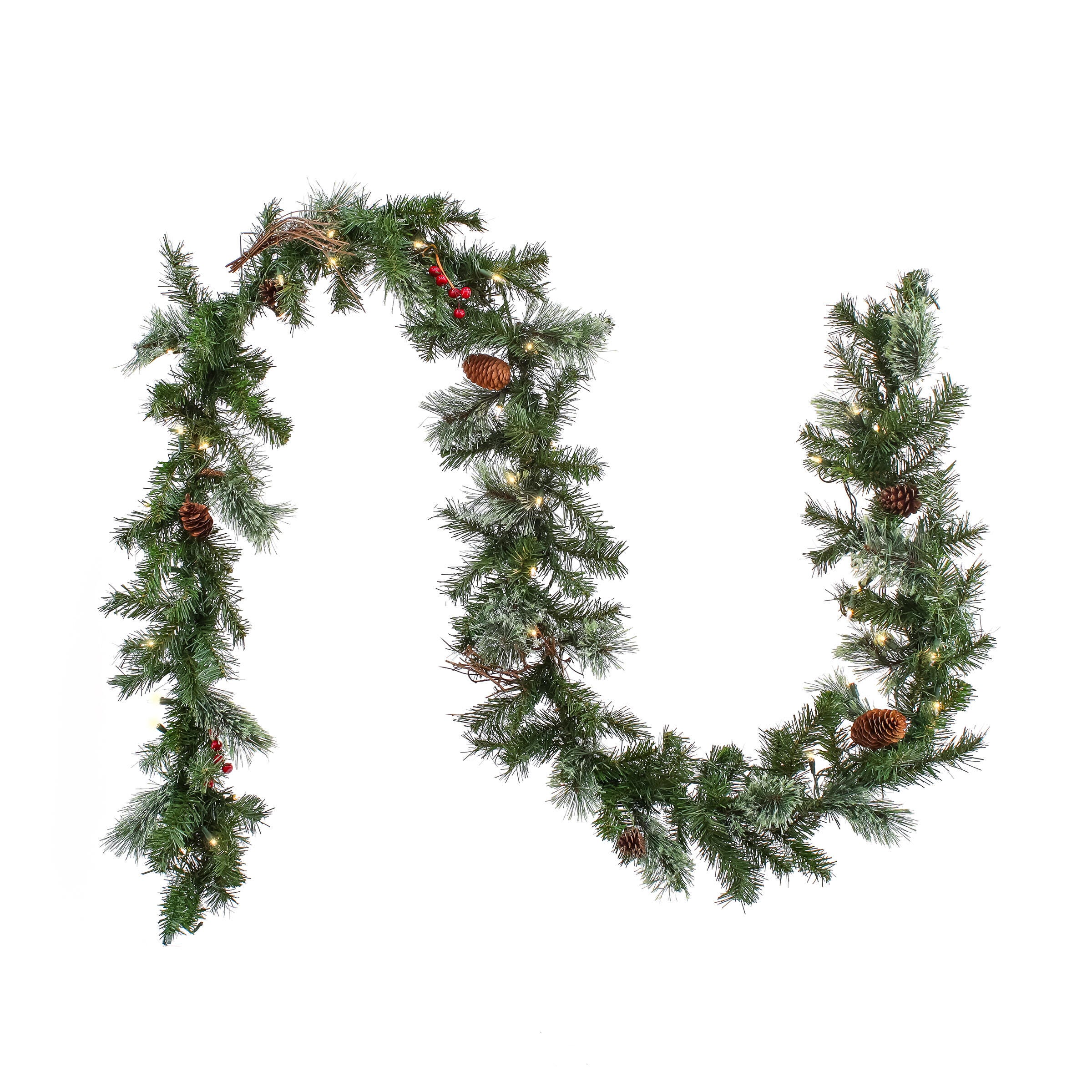 National Tree Company Glistening Pine Garland, , large