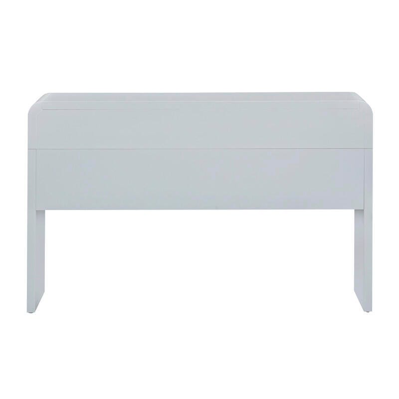 TOV Furniture Patty Console Table, Blue, large