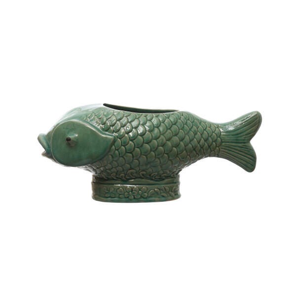 Storied Home Fish Planter, , large