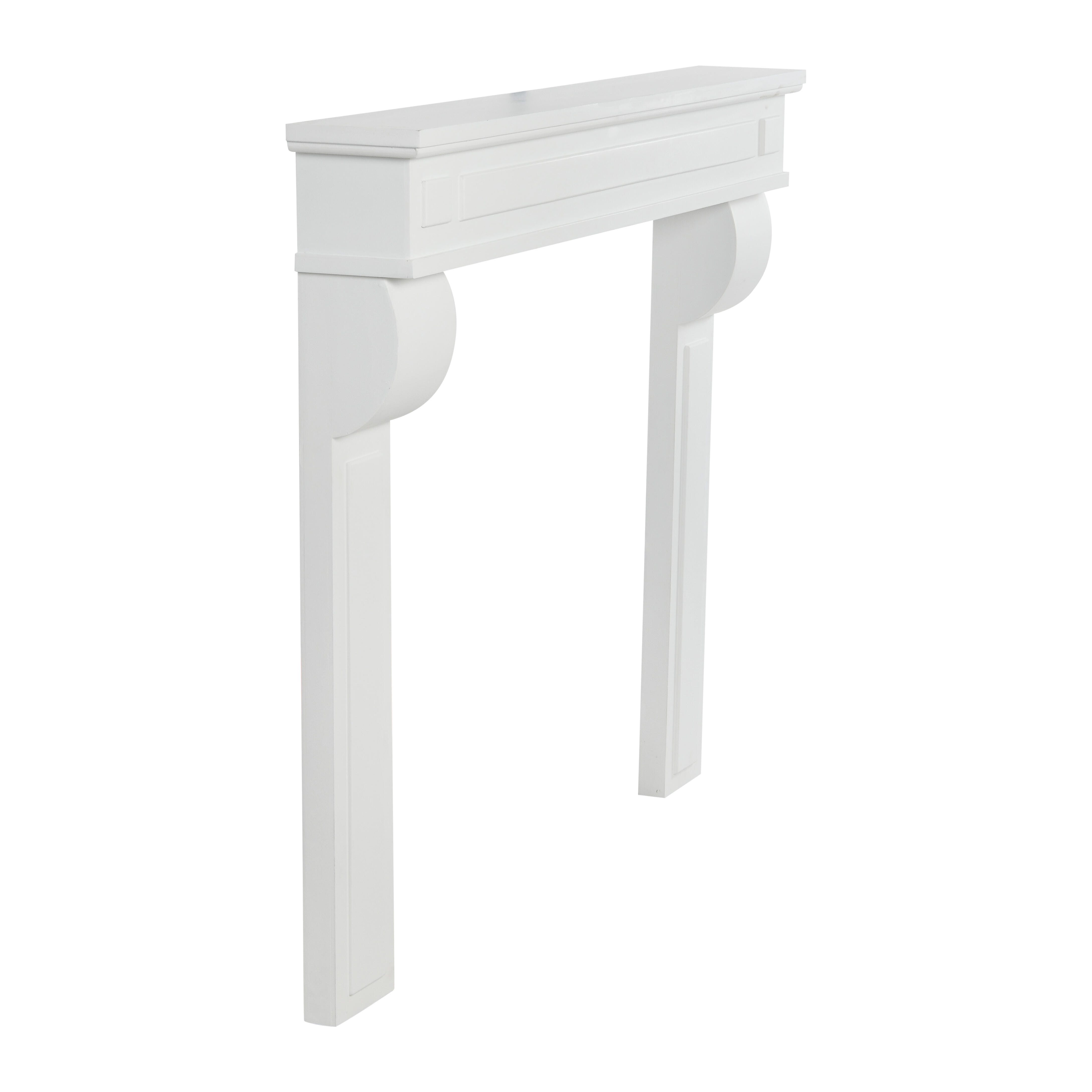 Storied Home 62" Decorative Fireplace Mantel, , large
