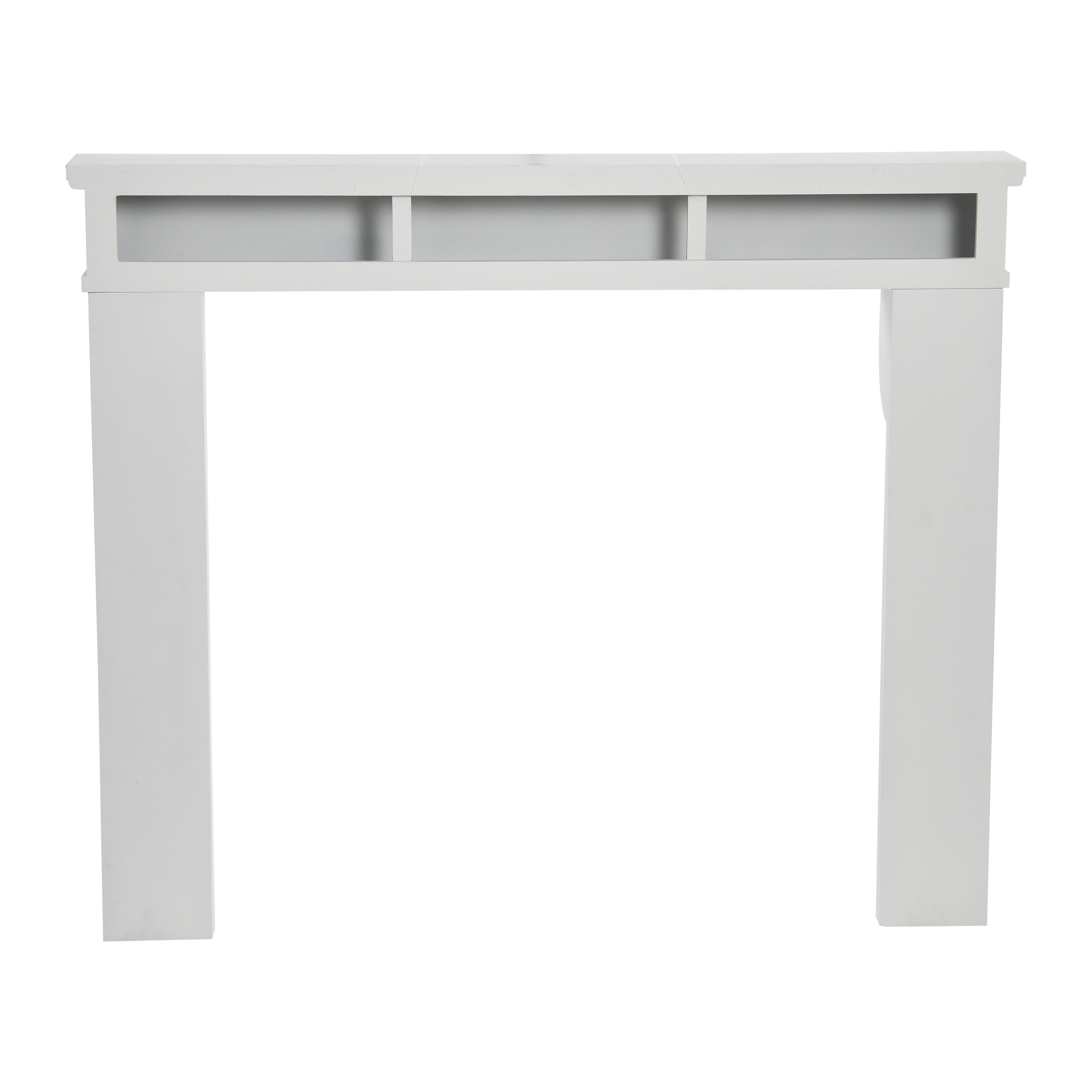 Storied Home 62" Decorative Fireplace Mantel, , large