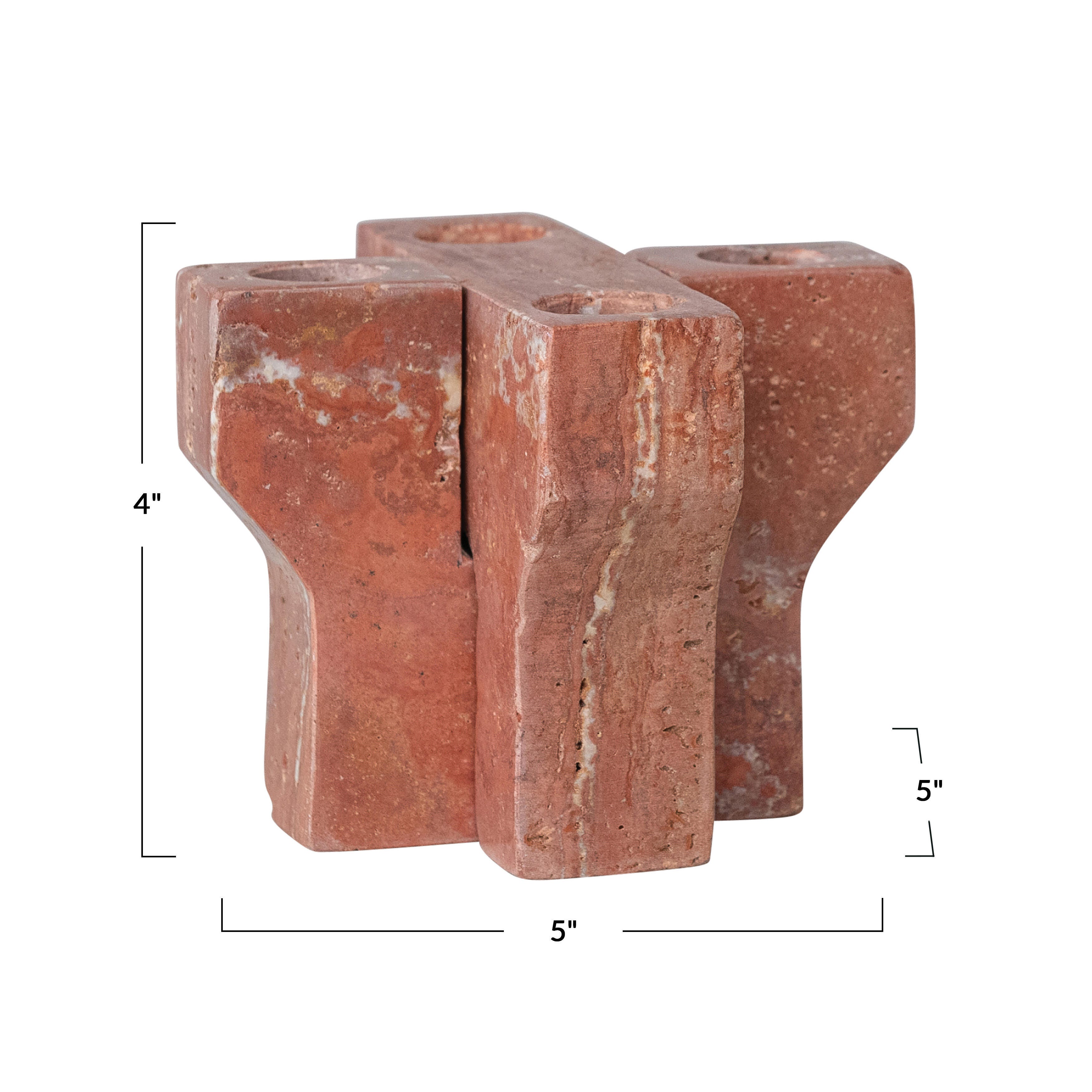 Storied Home Interlocking Candle Holder, , large