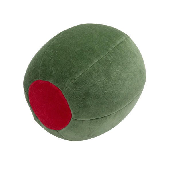 Storied Home Olive Shaped Decorative Throw Pillow, , large