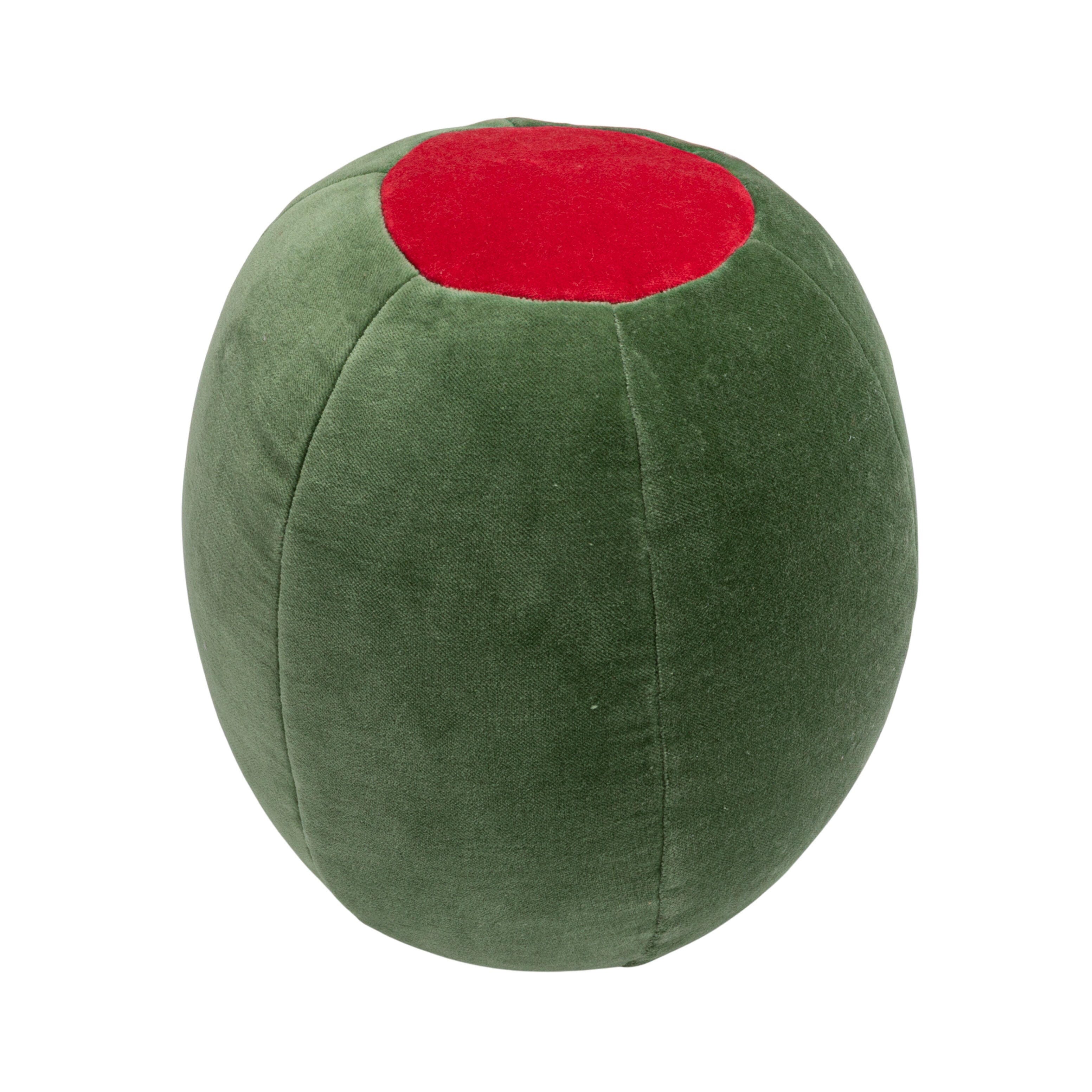 Storied Home Olive Shaped Decorative Throw Pillow, , large
