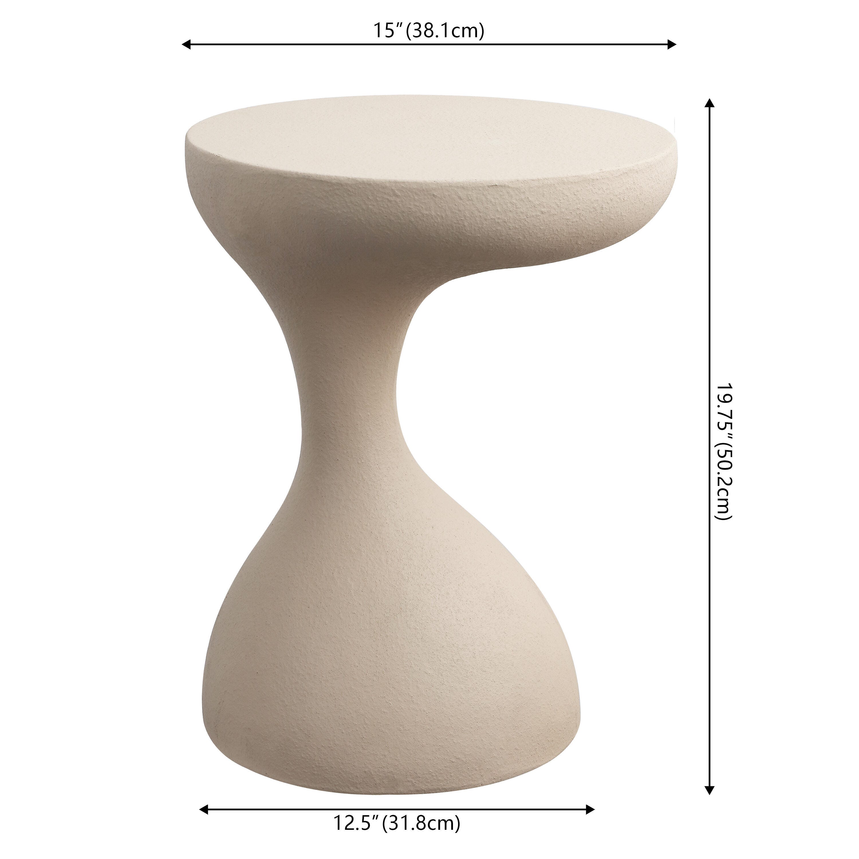 JONATHAN Y Boracay Accent Table, , large