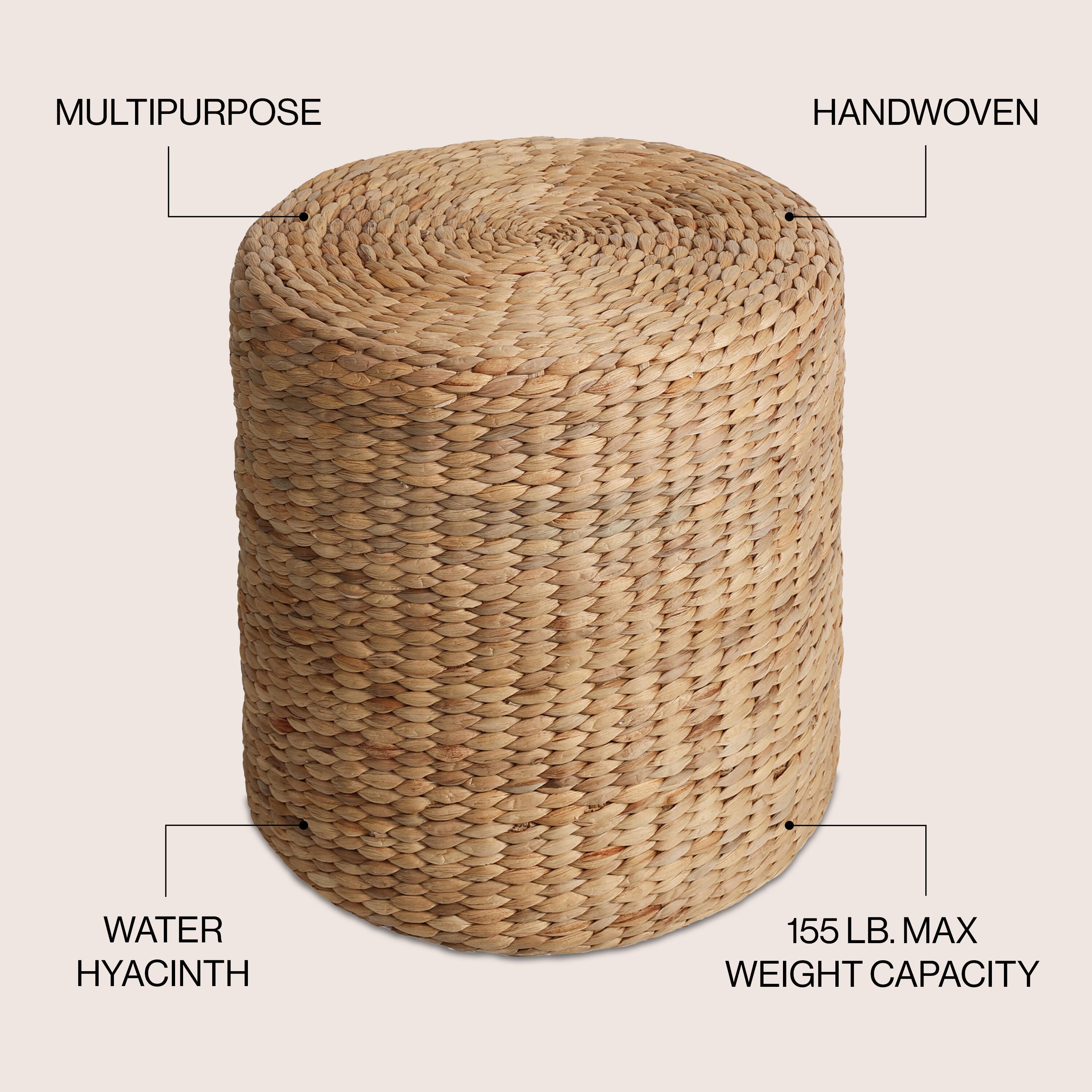 JONATHAN Y Zoey Stool, , large