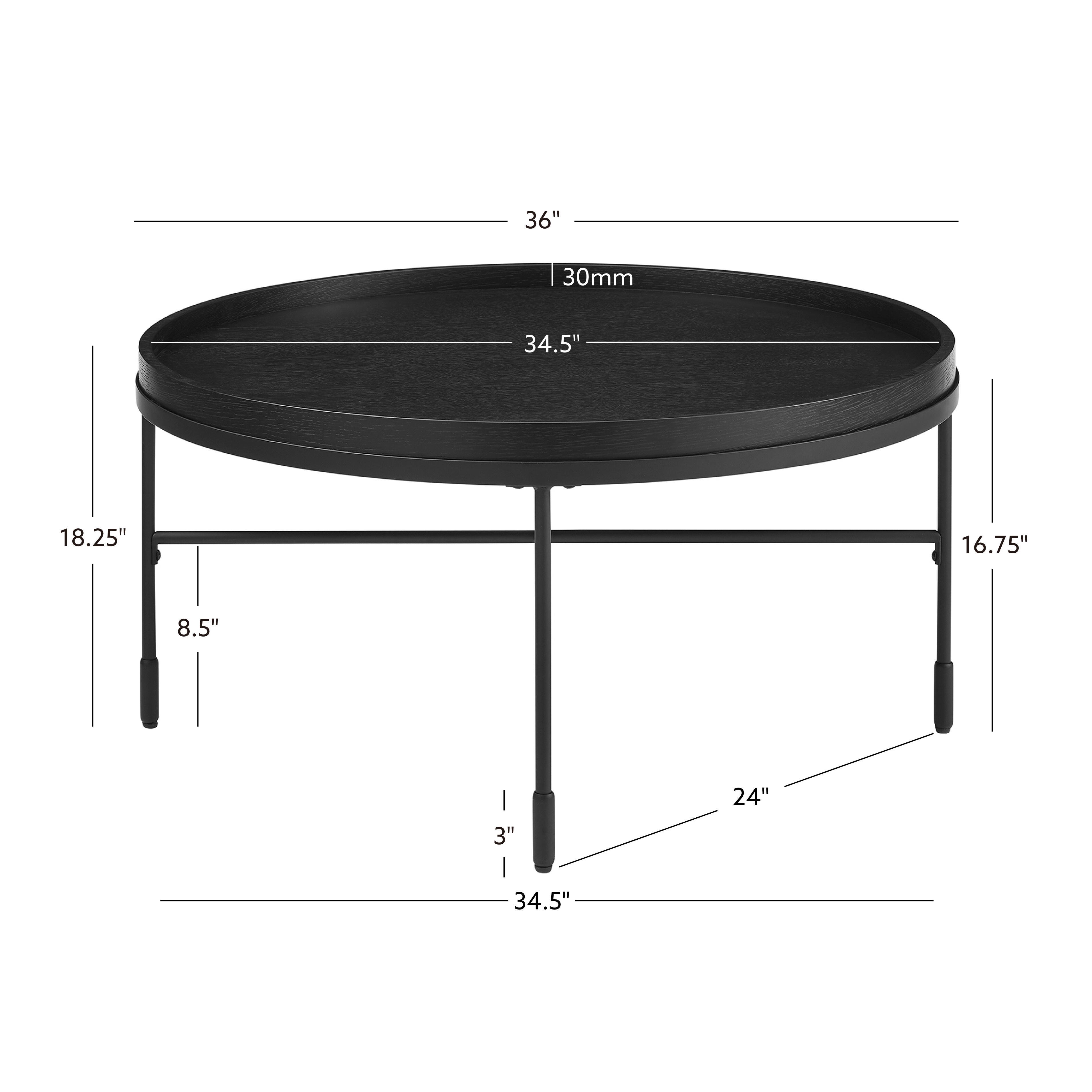 Linon Soloman Coffee Table, , large