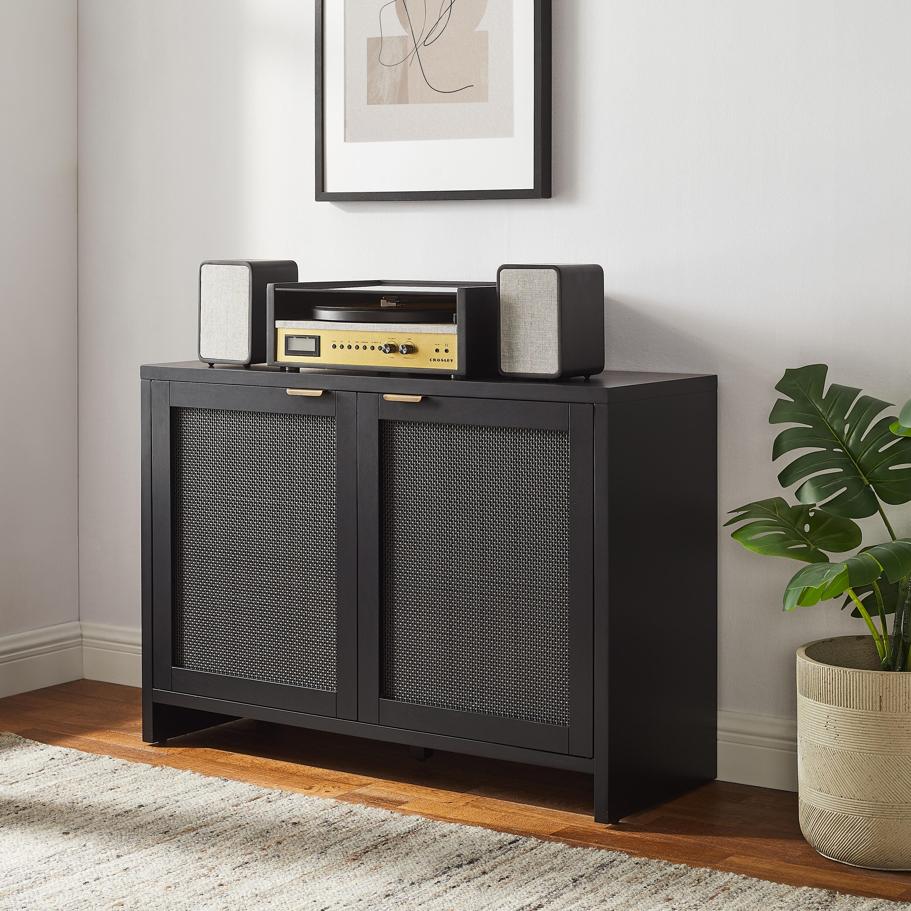 Crosley Furniture Kenji 40" Accent Console, , rollover