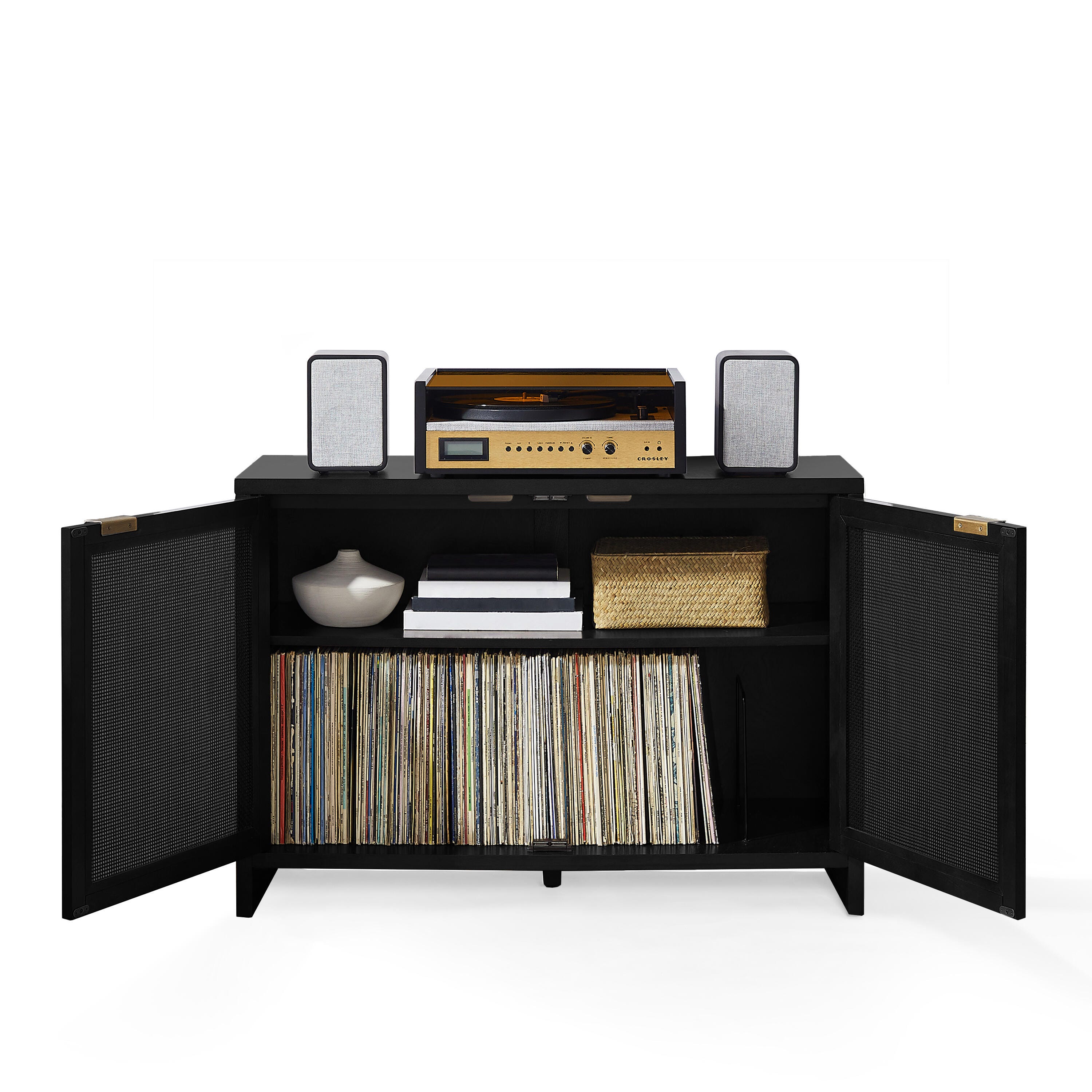 Crosley Furniture Kenji 40" Accent Console, , large