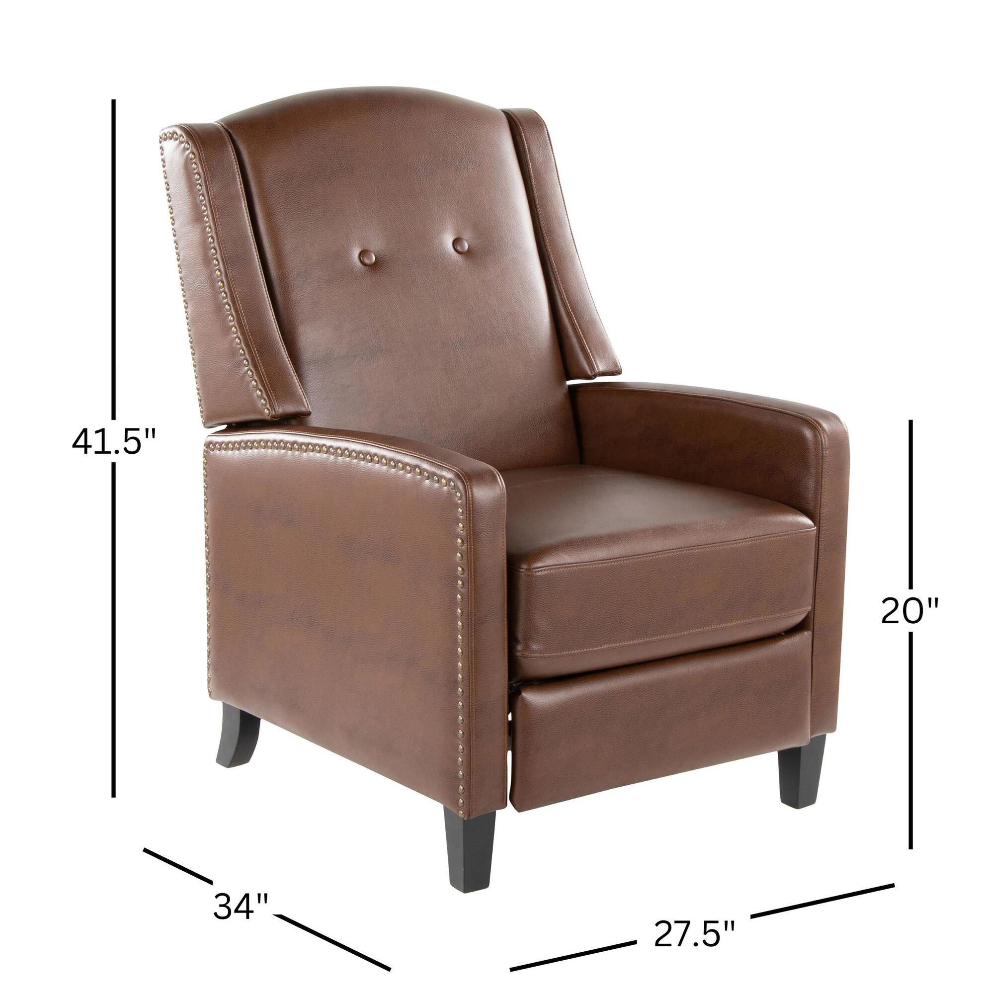 LumiSource Stanley Manual Recliner, , large
