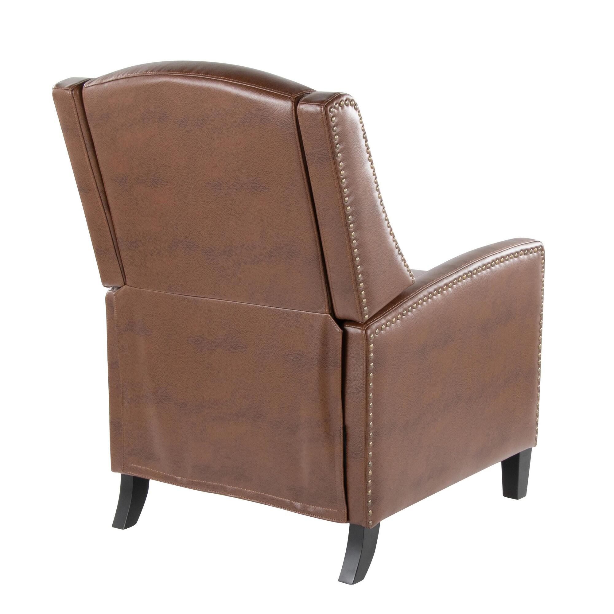 LumiSource Stanley Manual Recliner, , large