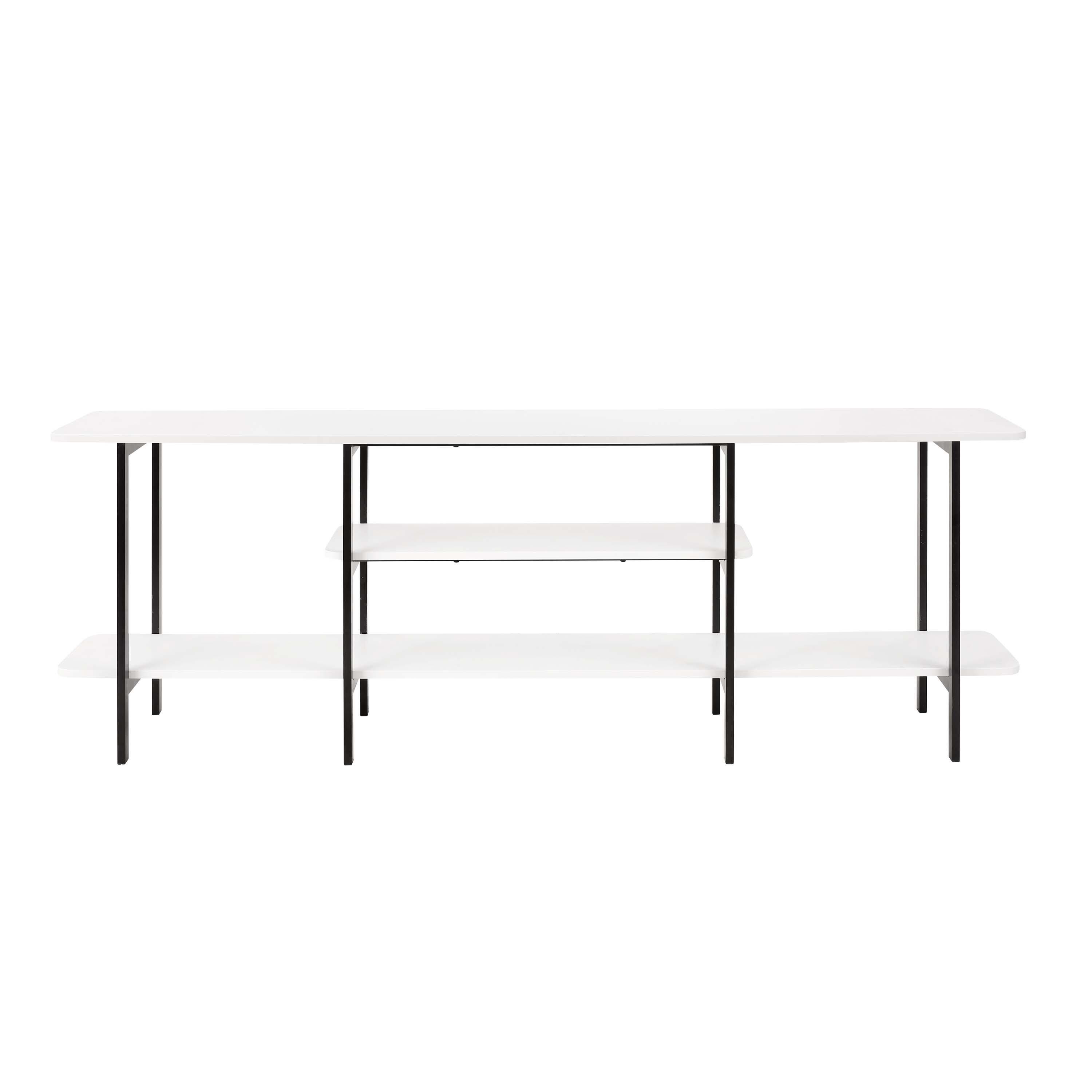 Manhattan Comfort Celine Console Table, White, large
